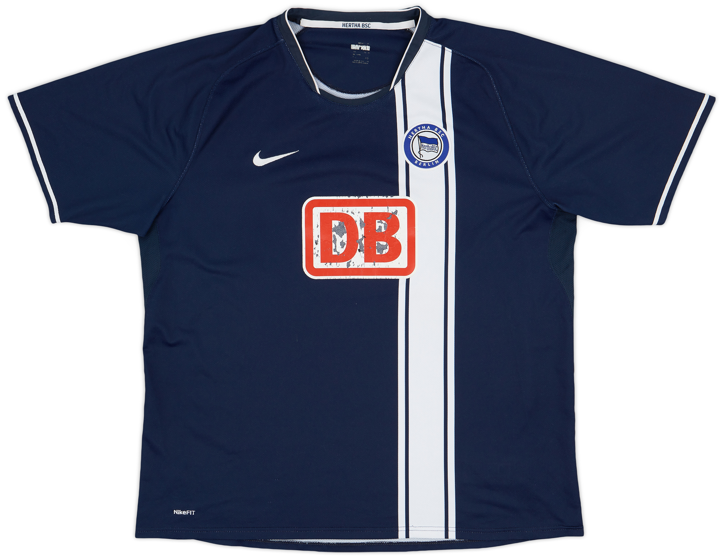 2007-08 Hertha Berlin Home Shirt - 5/10 - (XXL)
