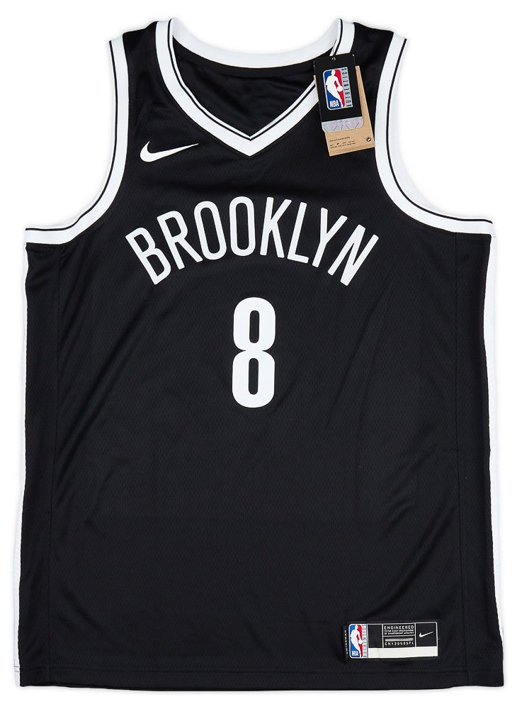 2021-23 Brooklyn Nets Mills #8 Nike Swingman Jersey (Away) L - W/Tags