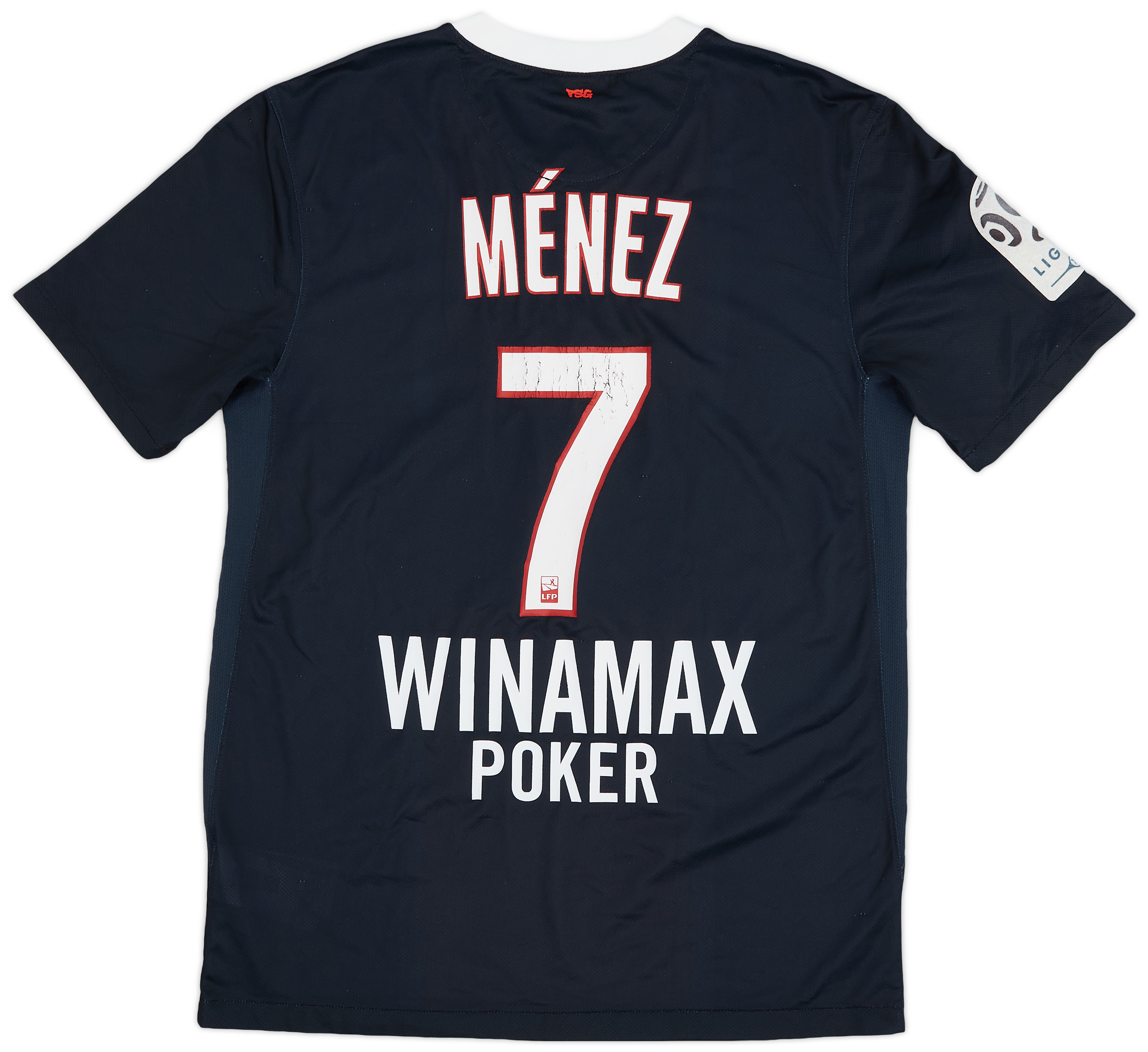 2011-12 Paris Saint-Germain Home Shirt Ménez #7 - 5/10 - (M)