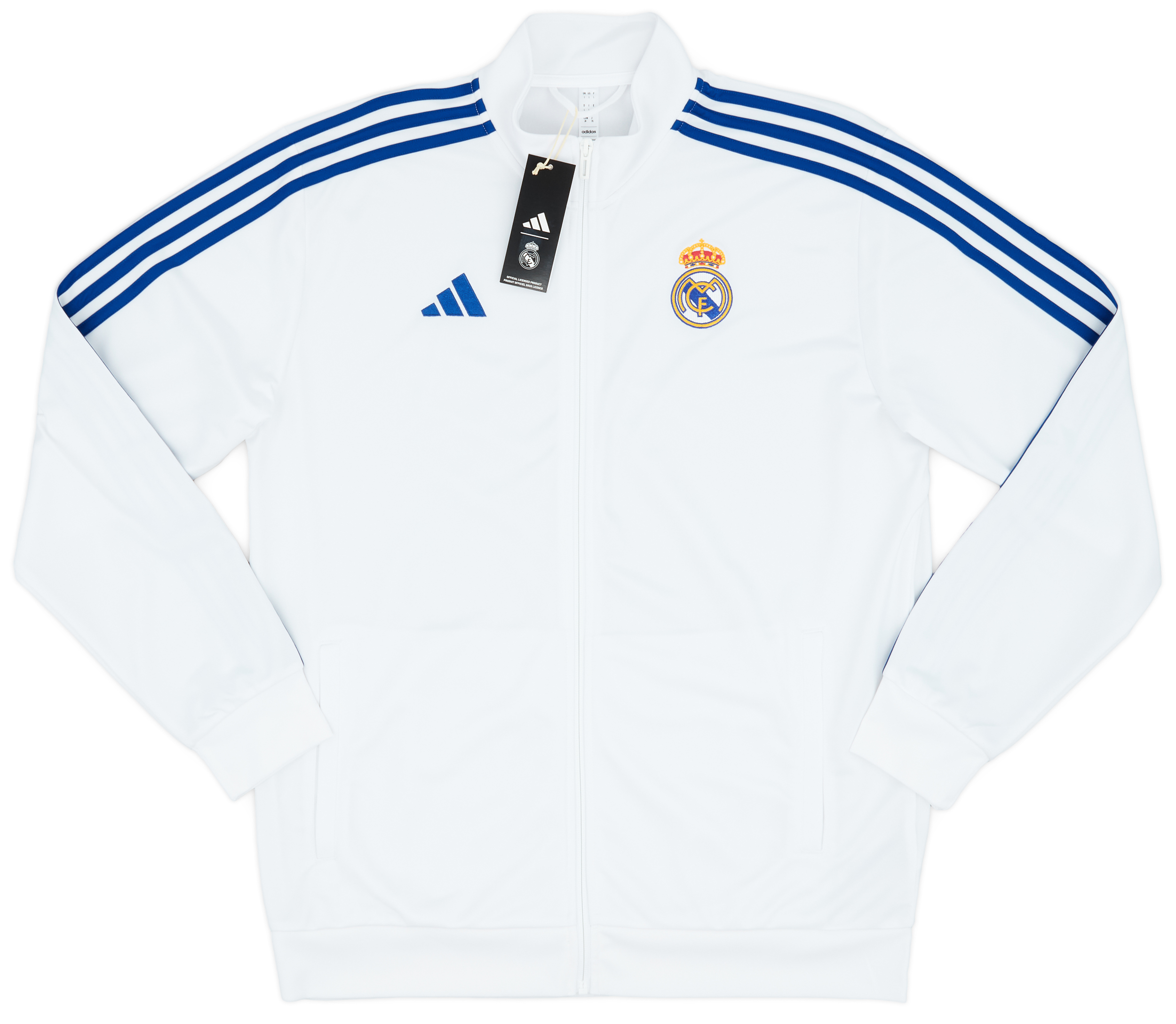 【Adidas】Real Madrid 2024/25 Lifestyler Anthem Track Top adidas 2024-25 Real Madrid Men's Originals Track Top