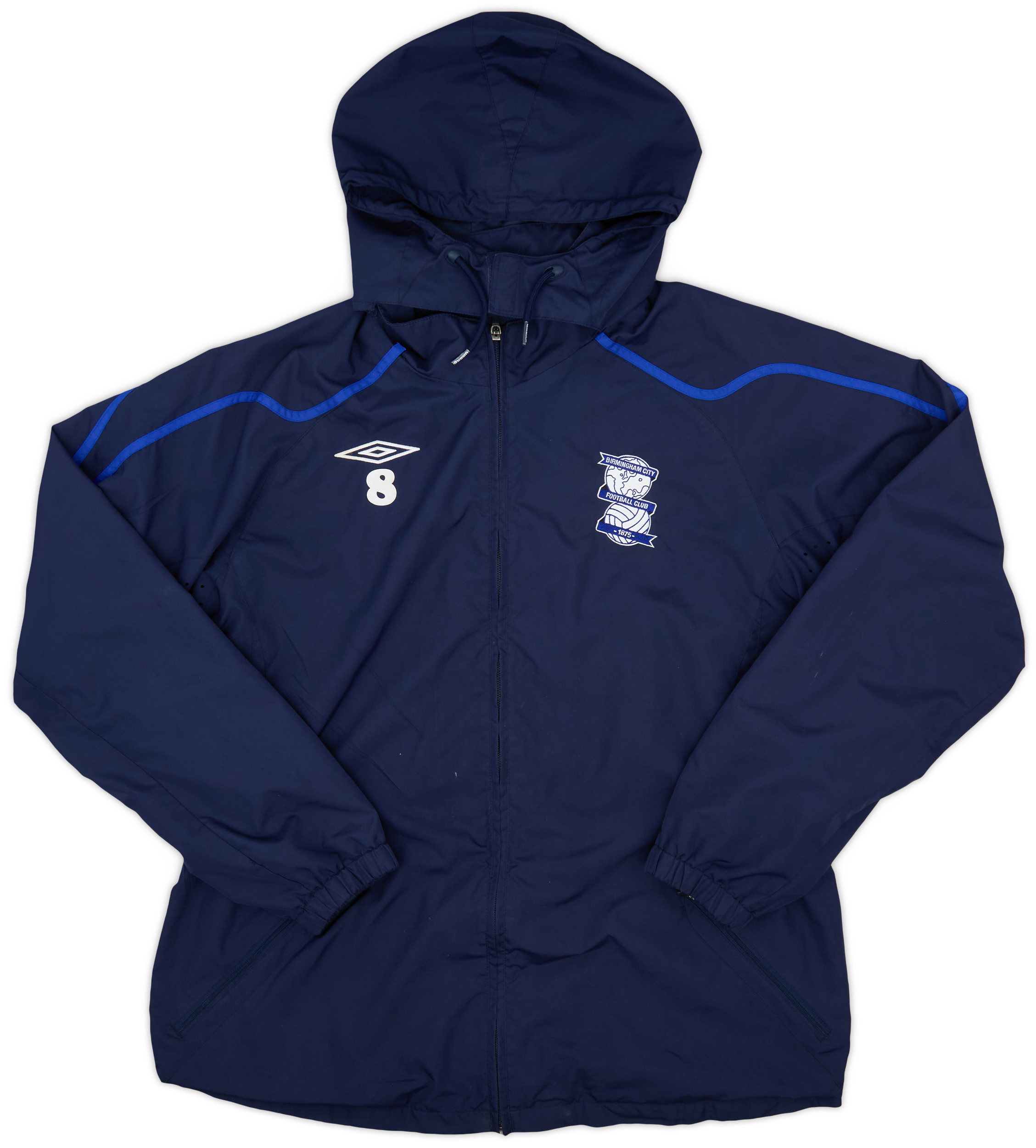 200809 Birmingham Umbro Player Issue Hooded Rain Jacket 8 8/10 (XL)