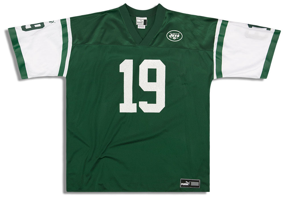 1998-99 New York Jets K. Johnson #19 Puma Jersey (Home) XXL