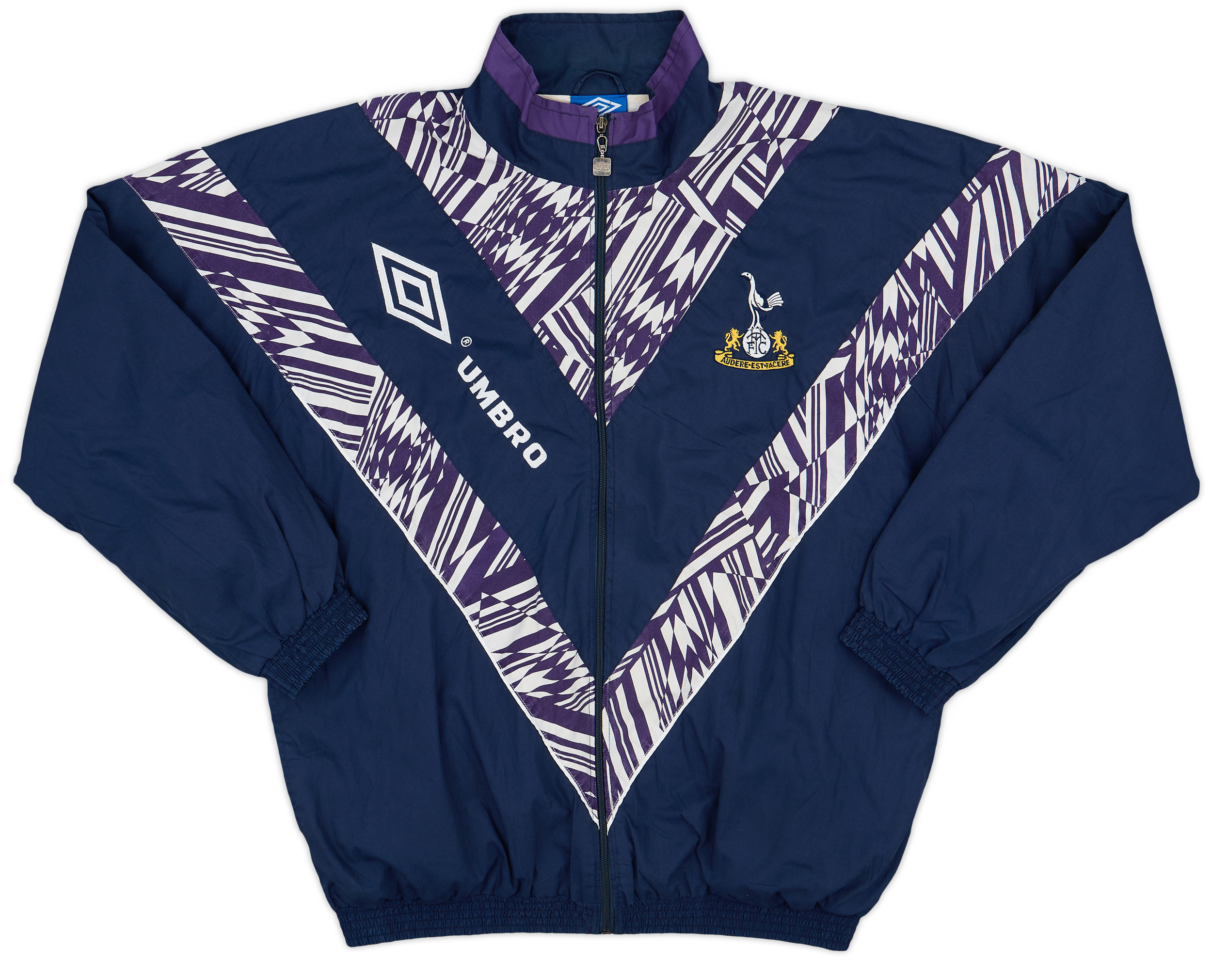 1994-95 Tottenham Umbro Track Jacket - 8/10 - (XL) 1994-95 Tottenham Umbro Track Jacket - 8/10 - (XL)