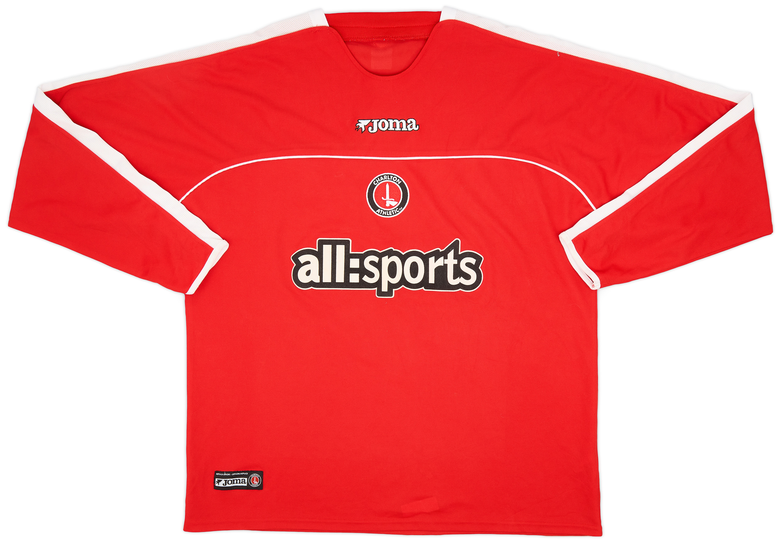 MAILLOT DE FOOTBALL domicile vintage rare FC Charlton