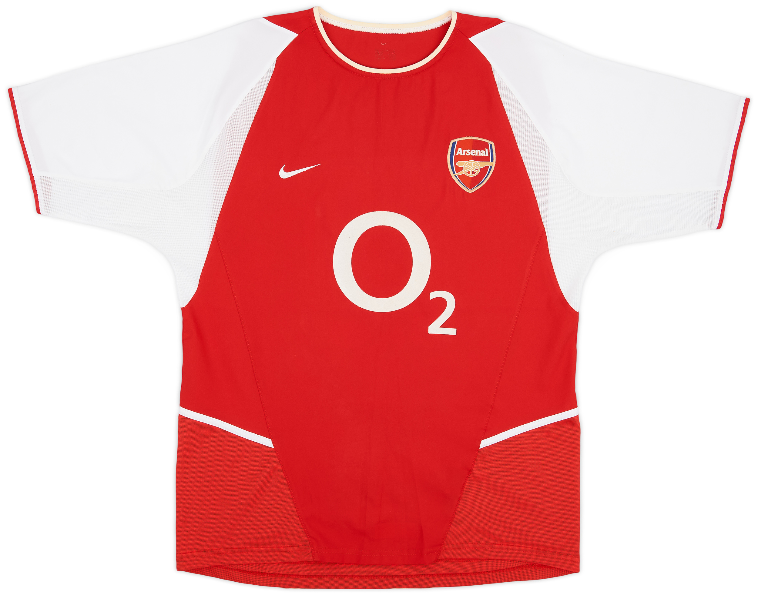 03/04アーセナル ジャージ 10番 Bergkamp NIKE ARSENAL 2003 HOME L/S AUTHENTIC `BERGKAMP` JERSEY