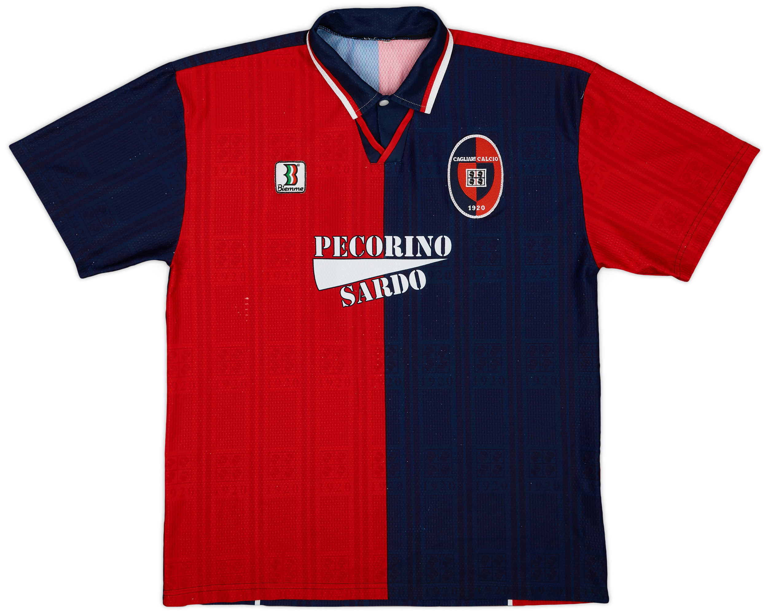 1998-99 Cagliari Home Shirt Muzzi #11 - 6/10 - (XL)