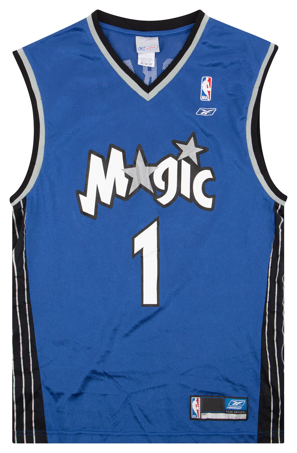 2002-03 Orlando Magic McGrady #1 Reebok Jersey (Away) XL