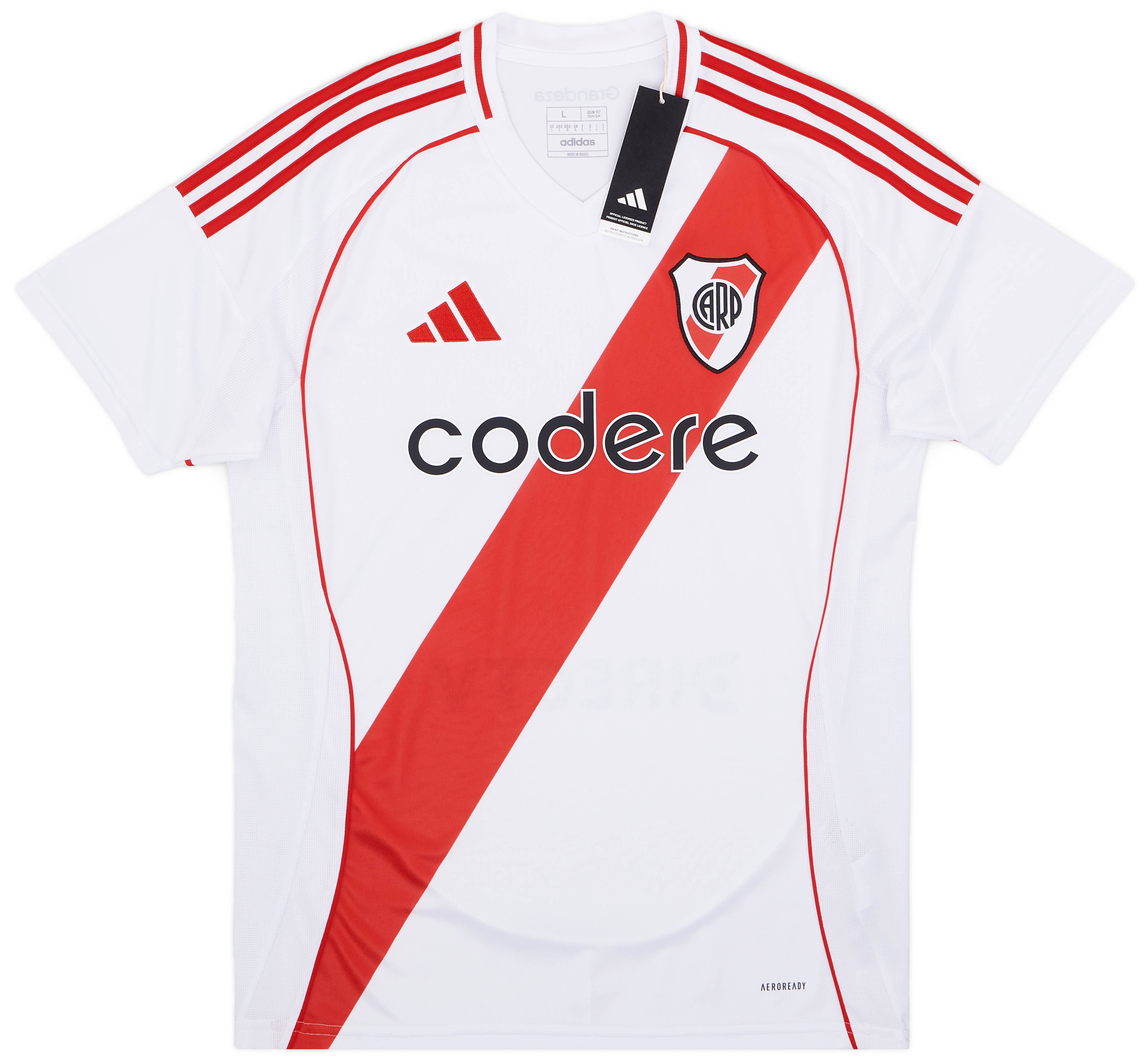 2024 25 River Plate Home Shirt 2024 25 River Plate Home Shirt