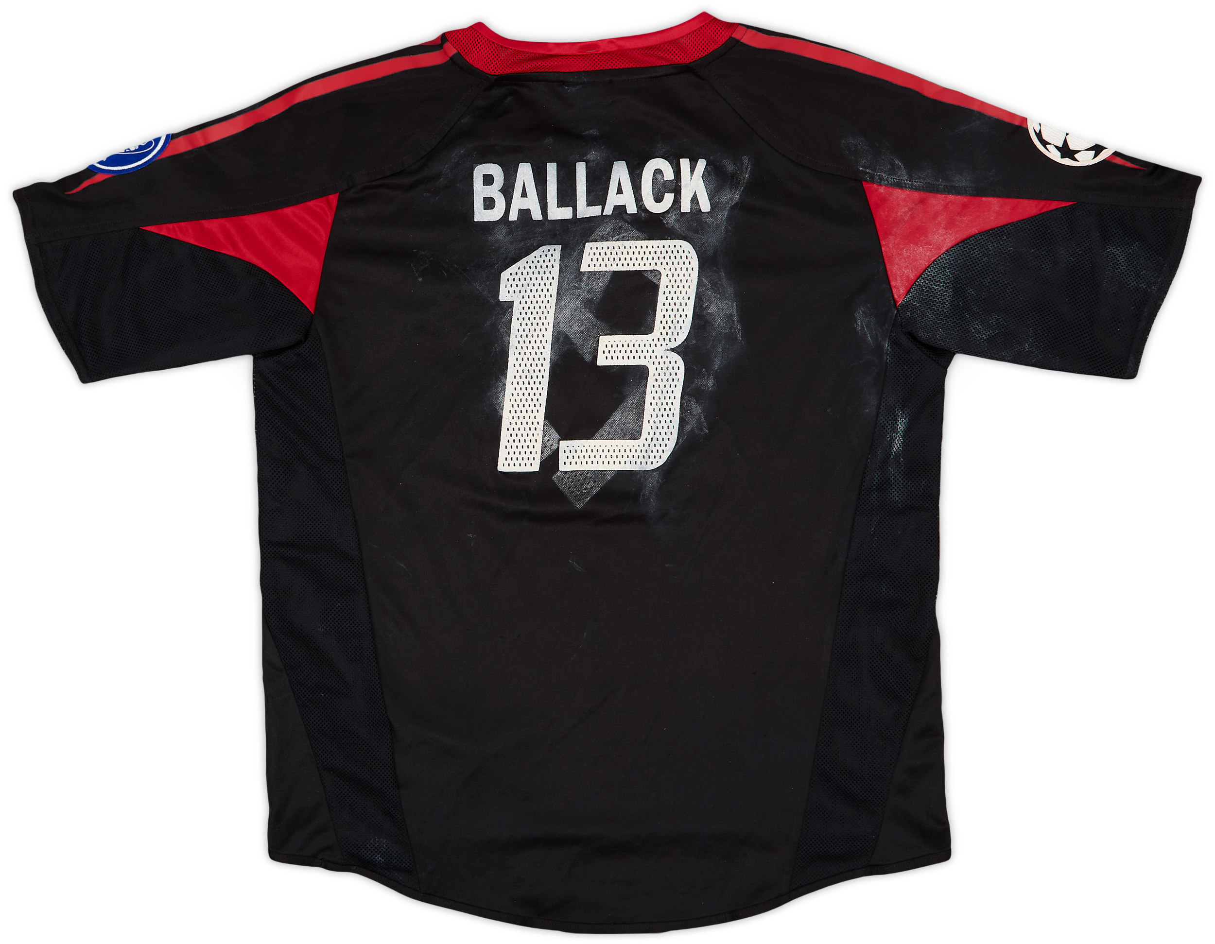 Bayern München Ballack 13 シャツ 2004-05 Bayern Munich Player Issue CL Shirt Ballack #13 (XL)