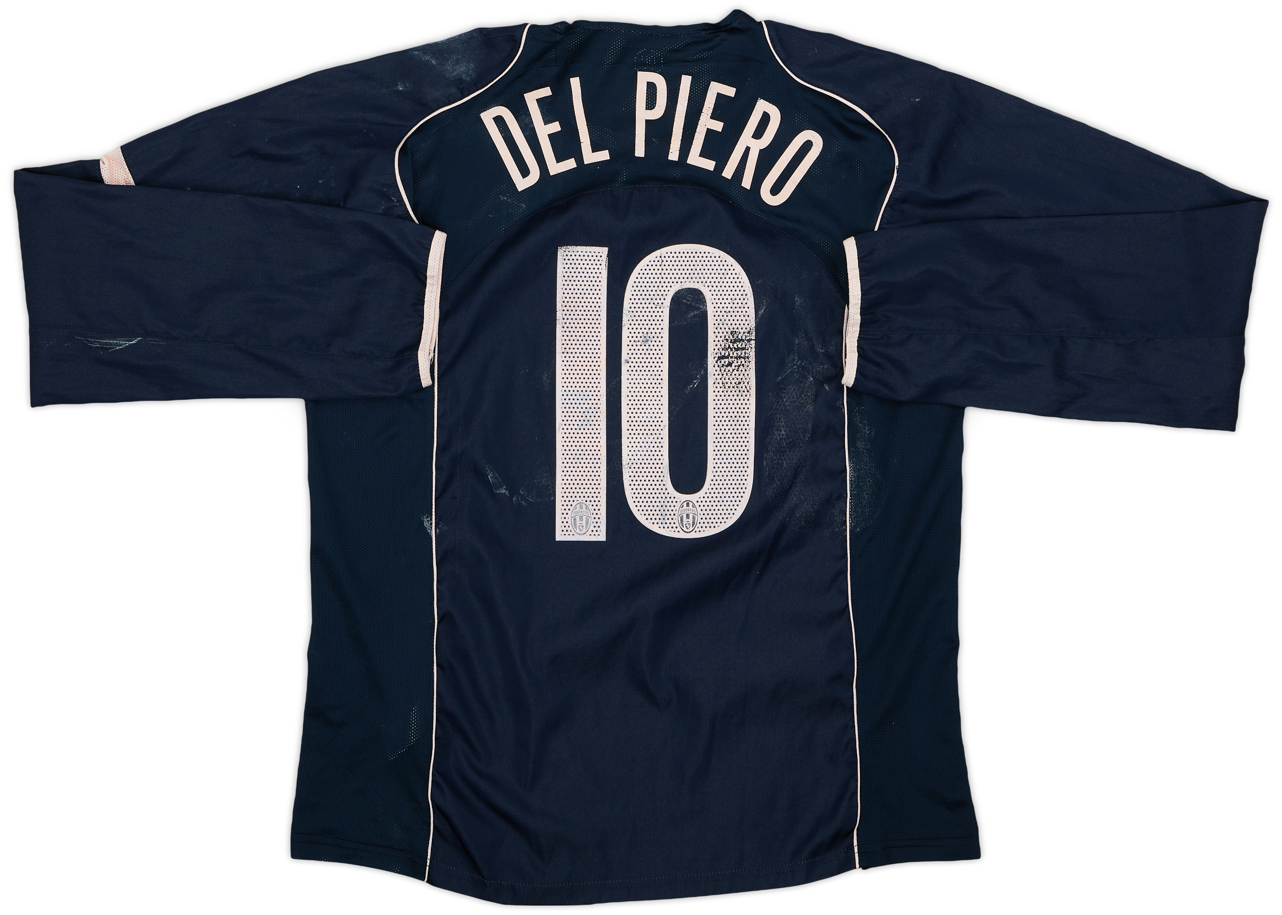 2004-05 Juventus Away L/S Shirt Del Piero #10 - 4/10 - (XL)