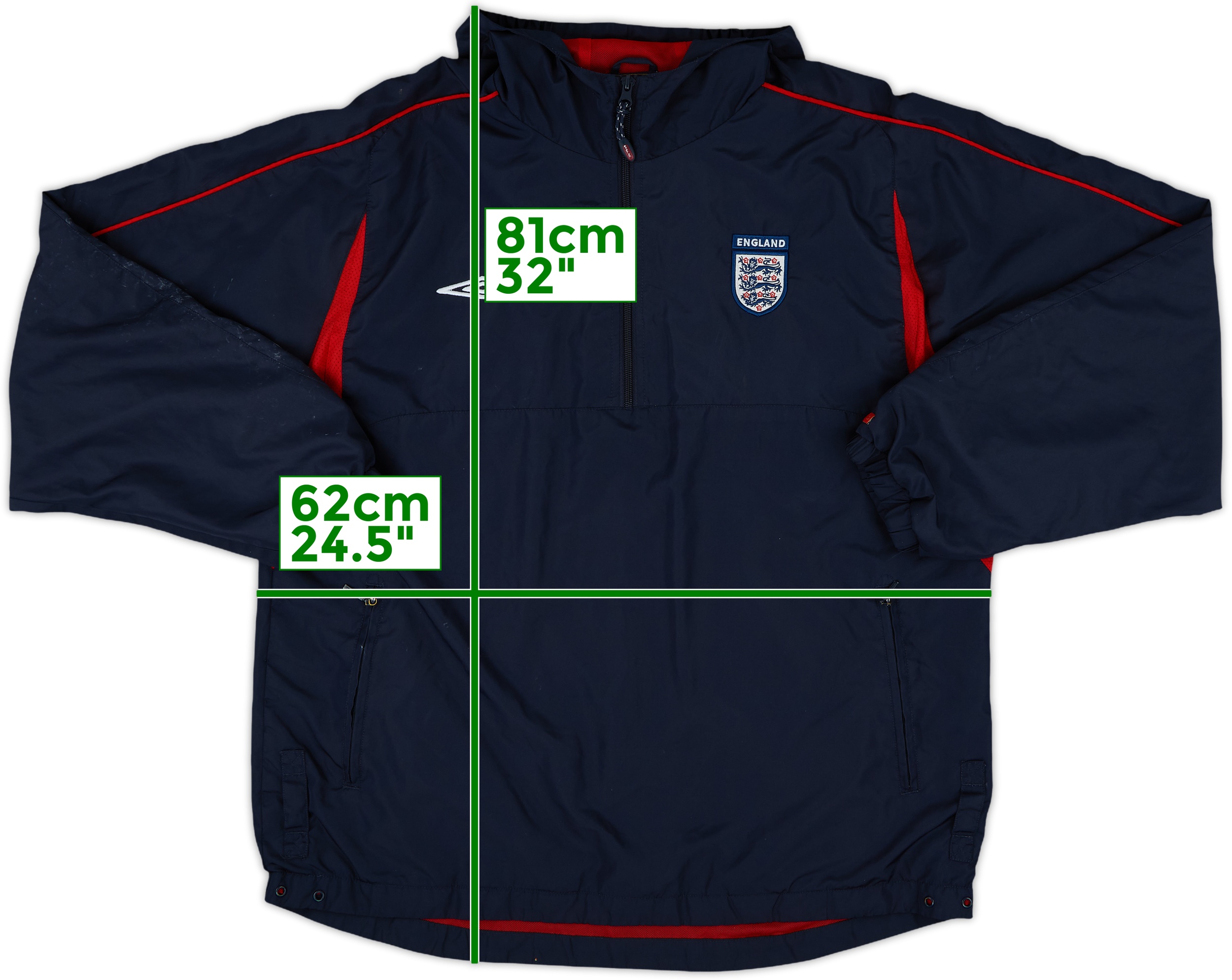 00s umbro アンブロ イングランド代表 トラックジャケット