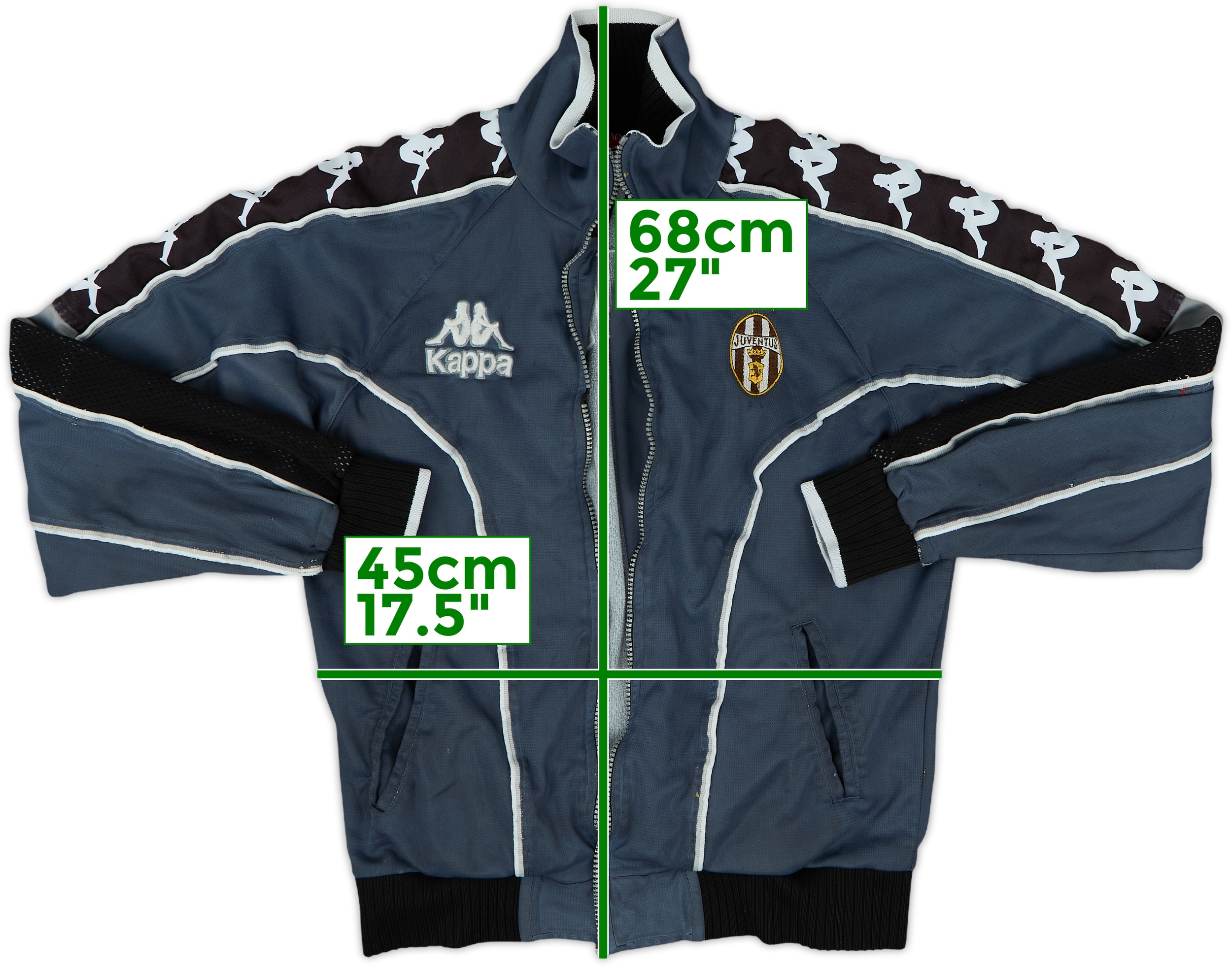 1998-99 Juventus Kappa Track Jacket - 8/10 - (XXL)