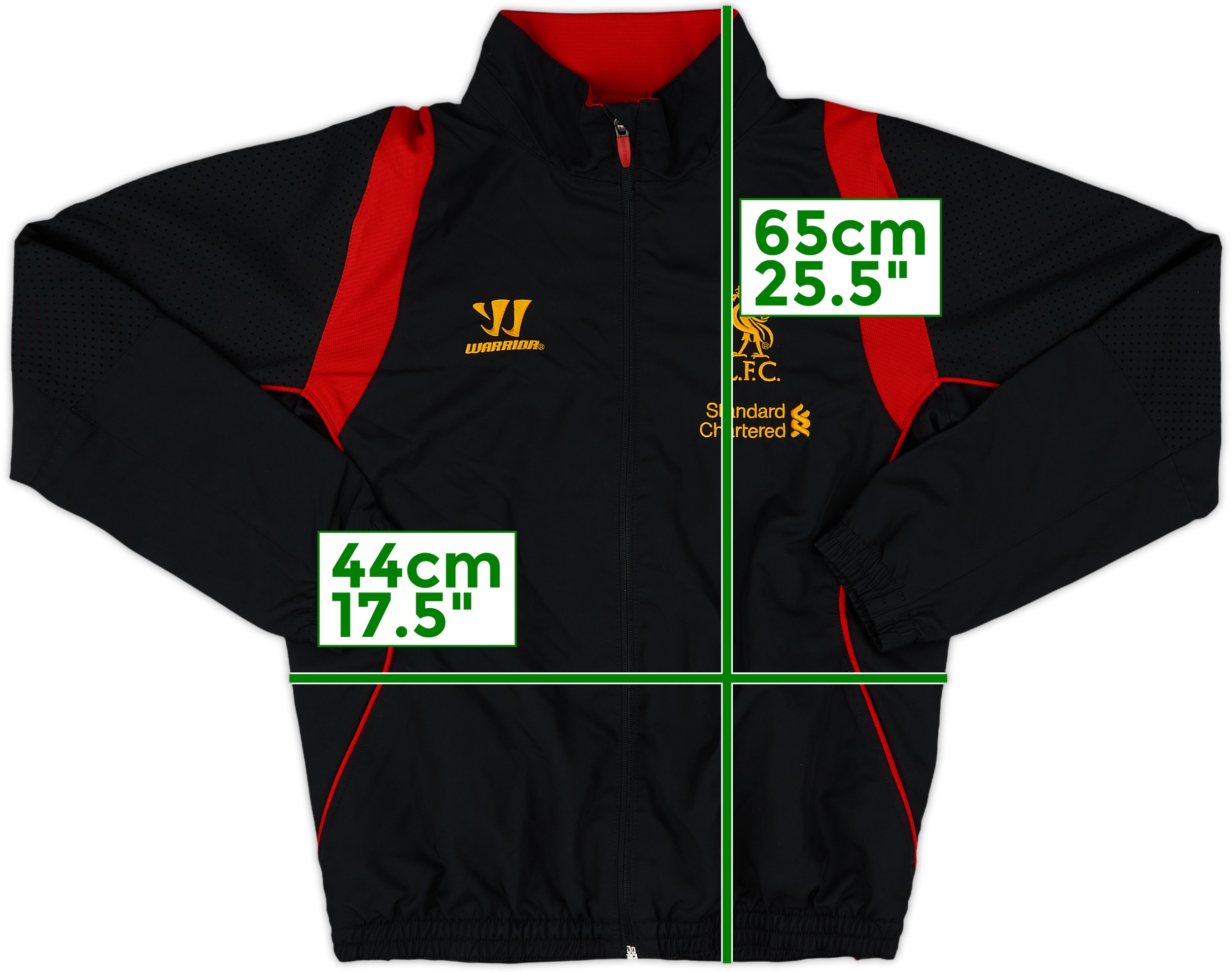 2012-13 Liverpool Warrior Rain Jacket (M)