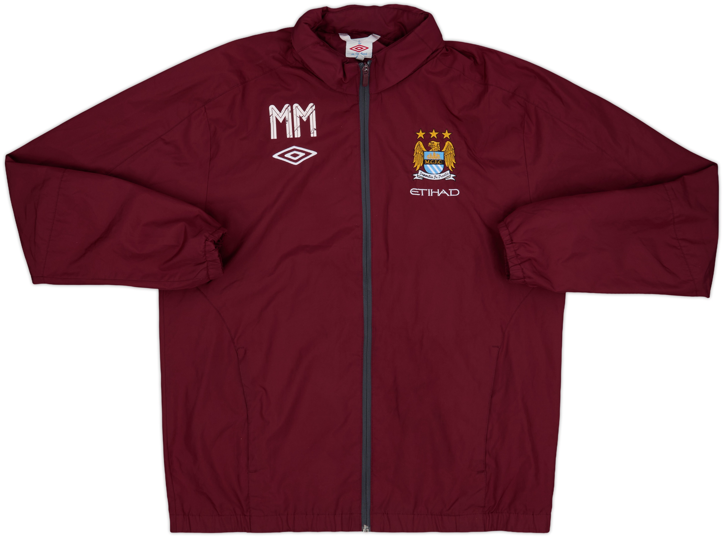 Umbro Manchester City ジャケット バーガンディ
