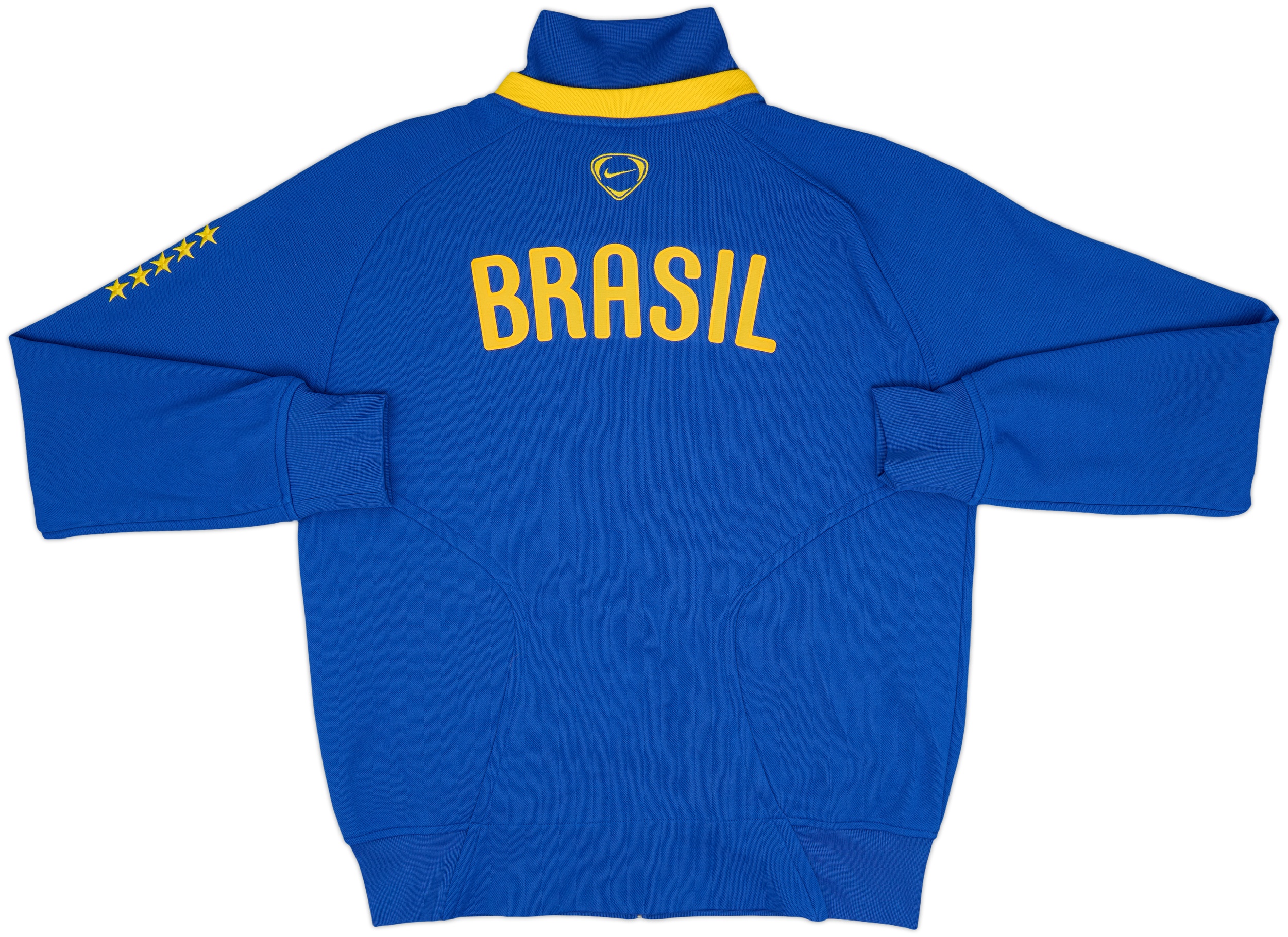 2008-09 Brazil Nike Track Jacket - 8/10 - (L)
