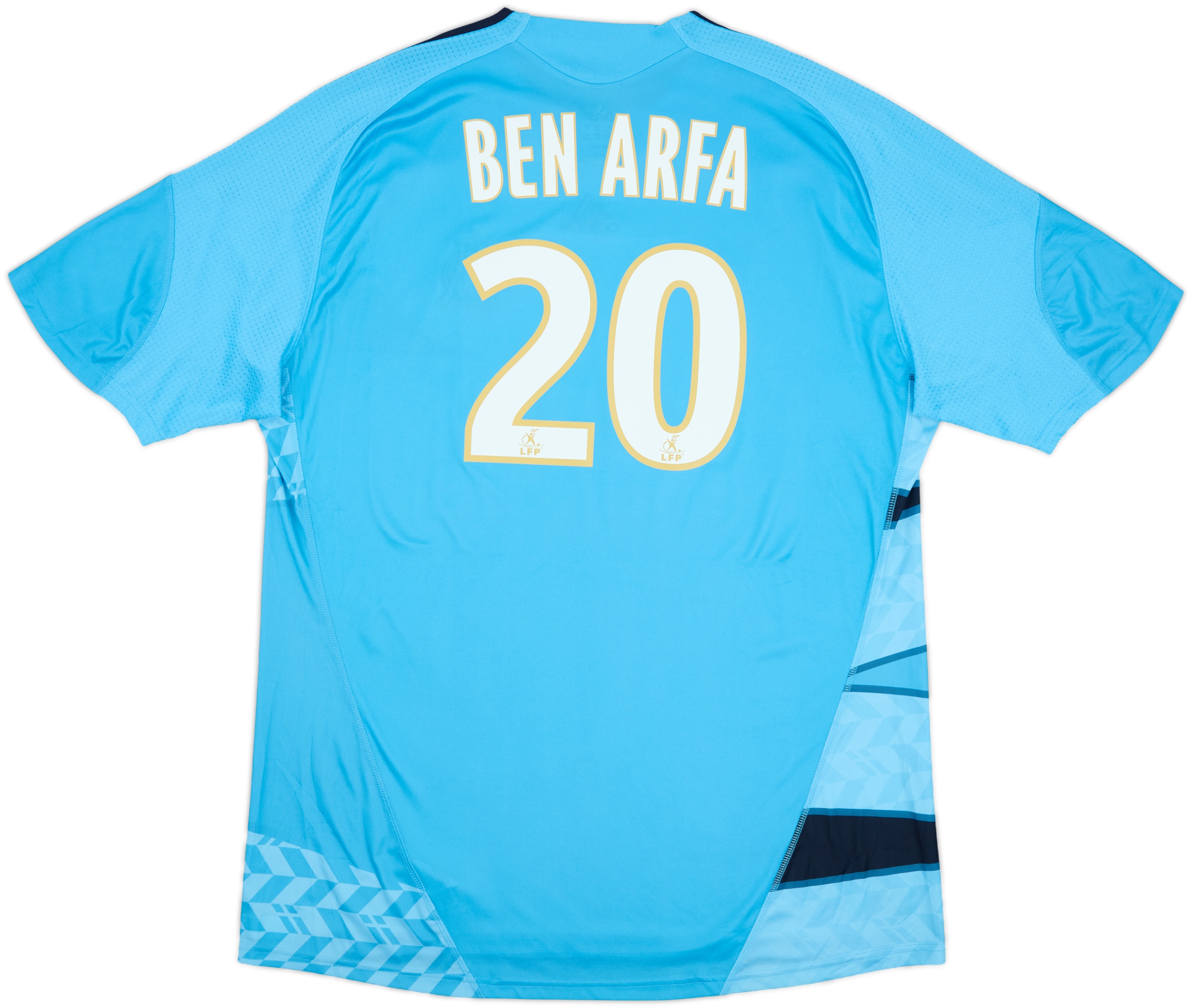2009-10 Olympique Marseille Away Shirt Ben Arfa #20 - 9/10 - (XXL)