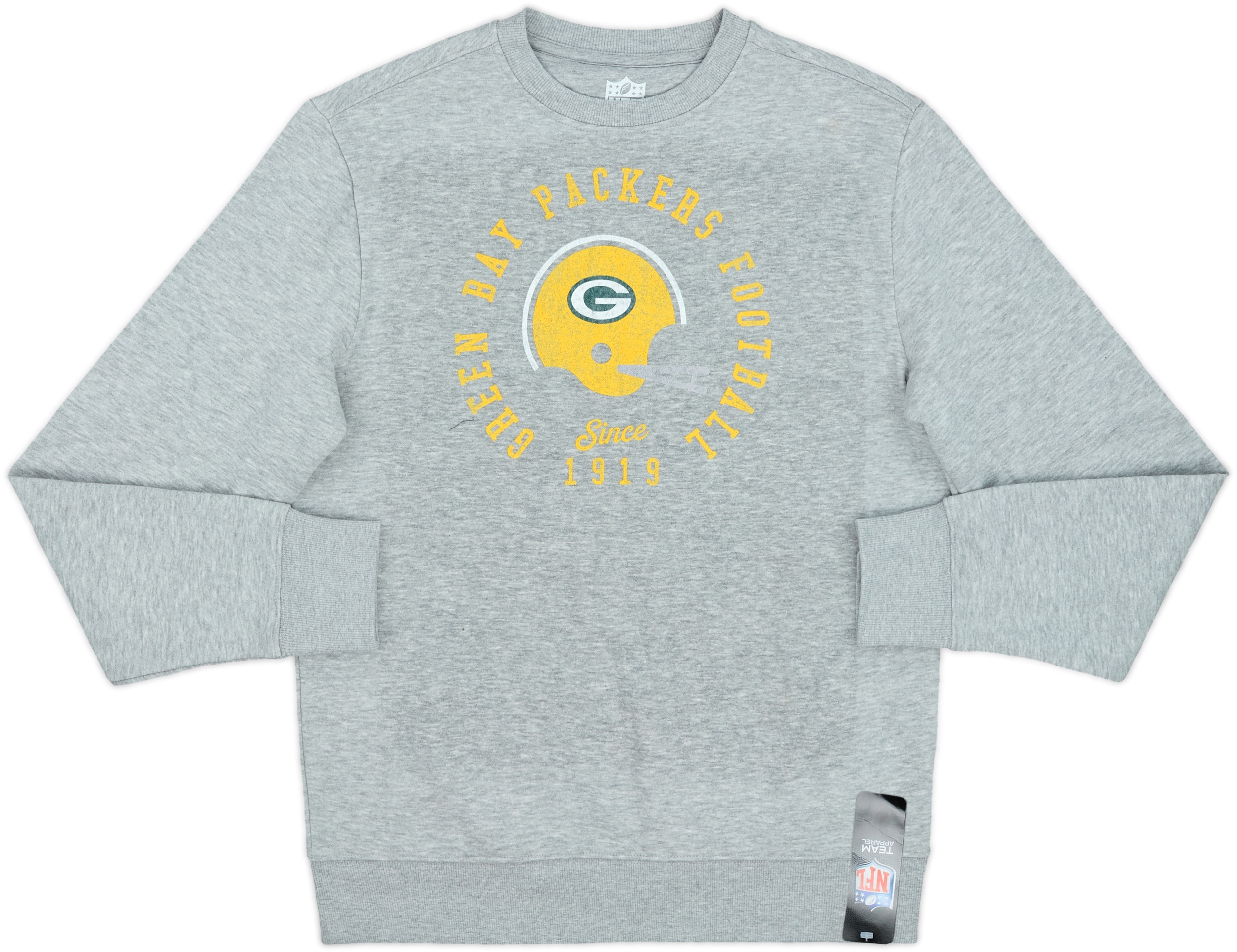 Vtg 90's Green Bay PACKERS Logo 7 NFL Team Graphic Black