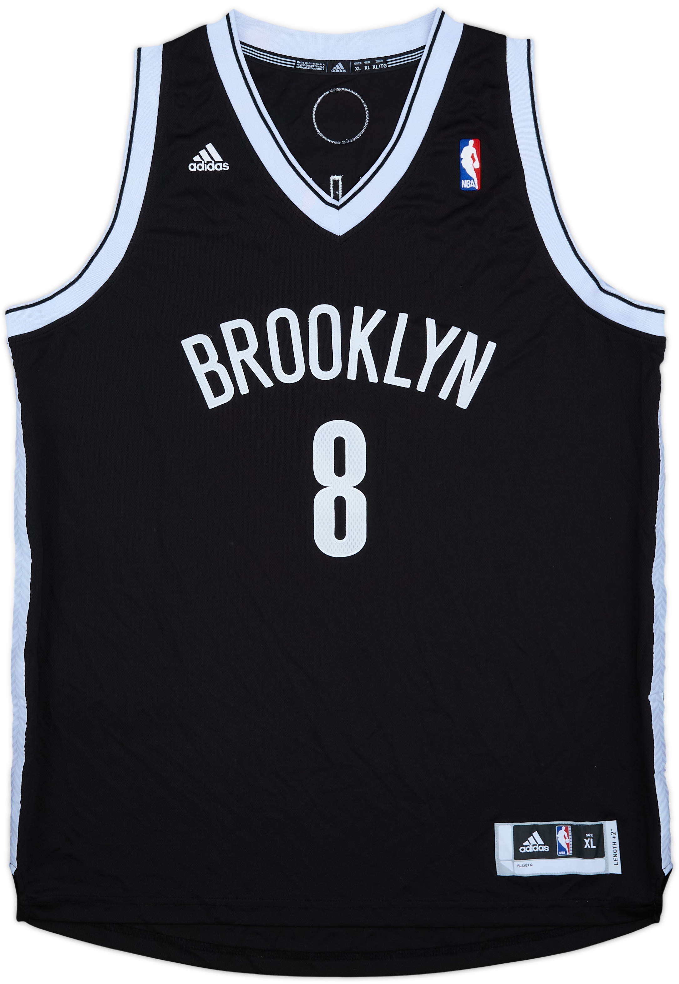 2012-14 Brooklyn Nets Williams #8 adidas Swingman Away
