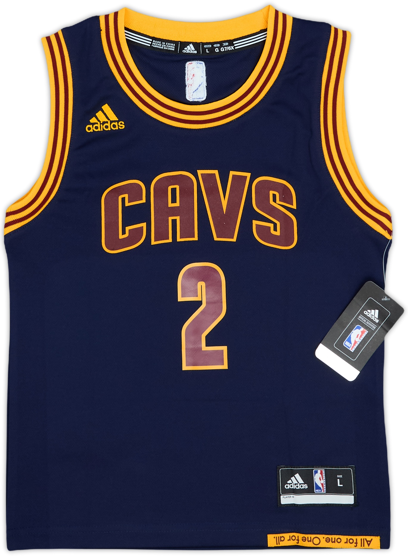 #633 NBA adidas CAVS IRVING ビブス　2番　バスケ　Ｓ 633 NBA adidas CAVS IRVING ビブス 2番 バスケ S - メルカリ