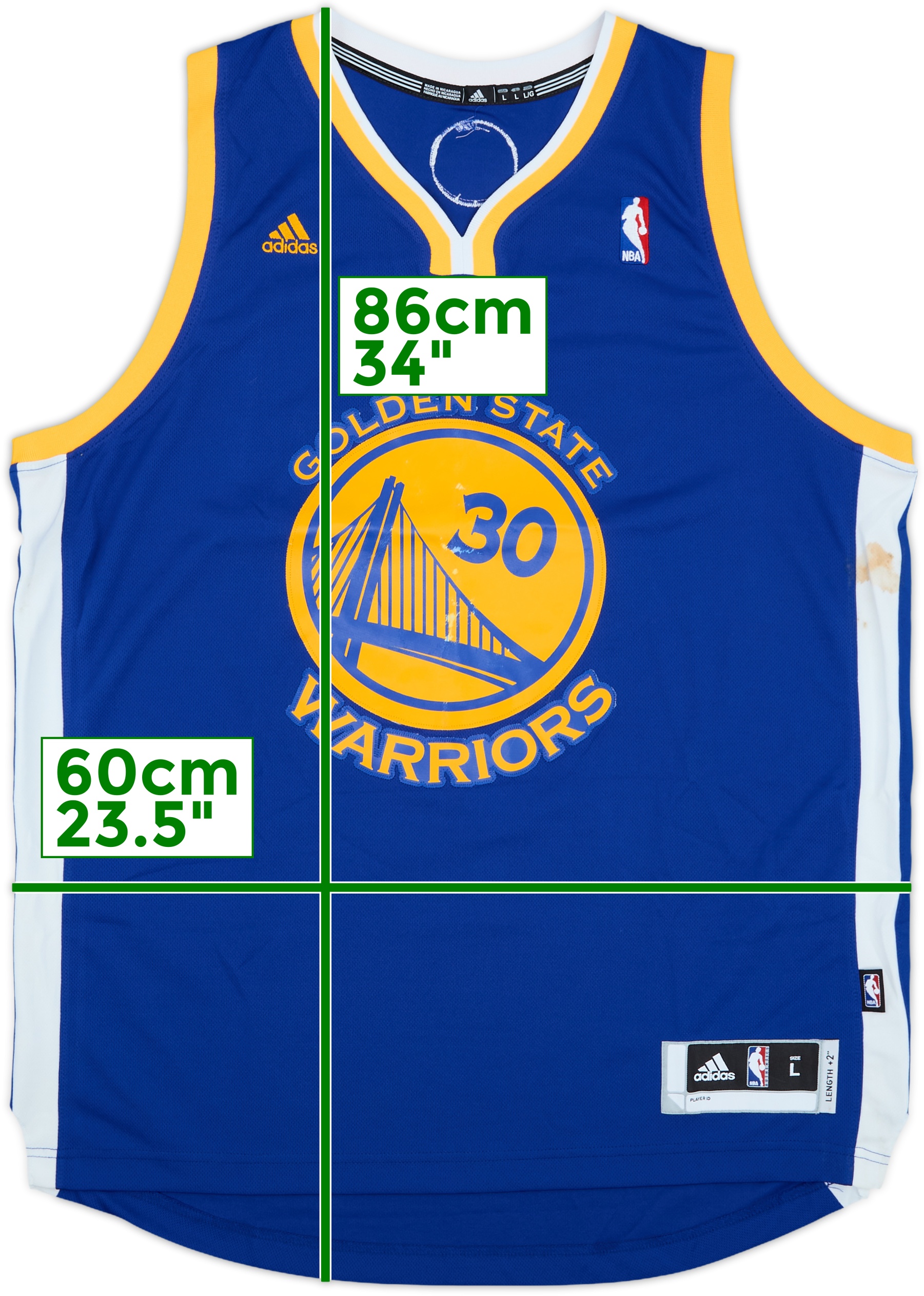 バスケStephen Curryユニフォーム-ビブスGSWarriors Stephen Curryユニフォーム- ビブス- LサイズGSWarriors