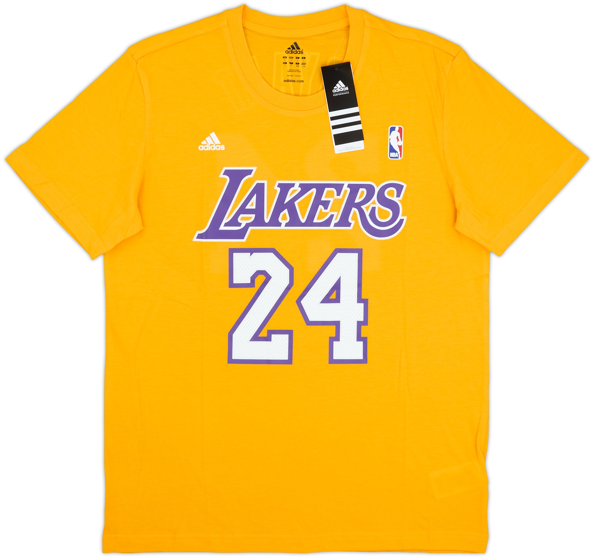 2014-15 LA Lakers Bryant #24 adidas Tee (L)
