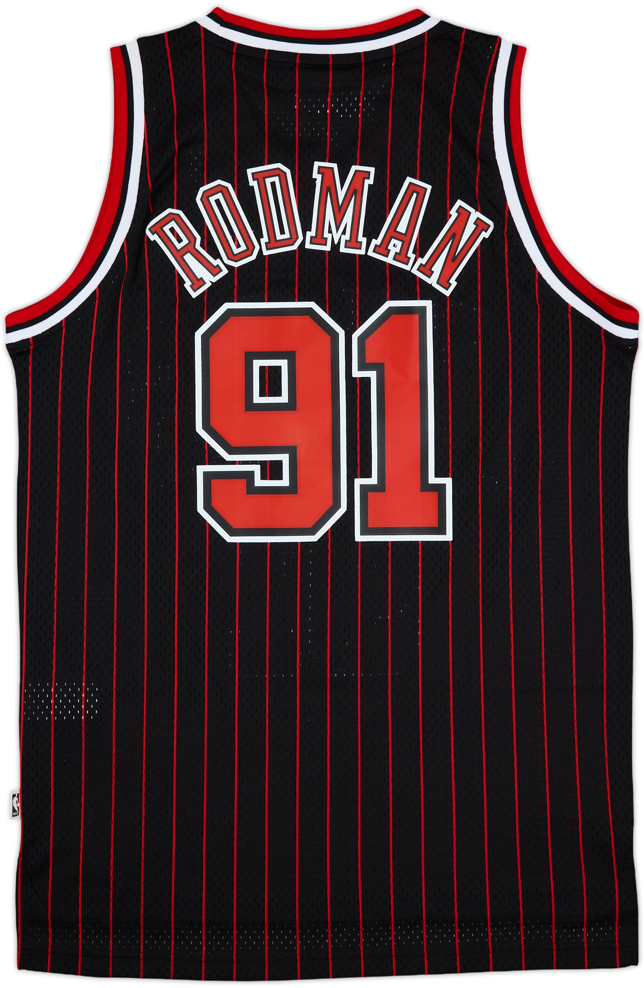 Adidas Hardwood Classic #91 Dennis Rodman NBA Chicago Bulls