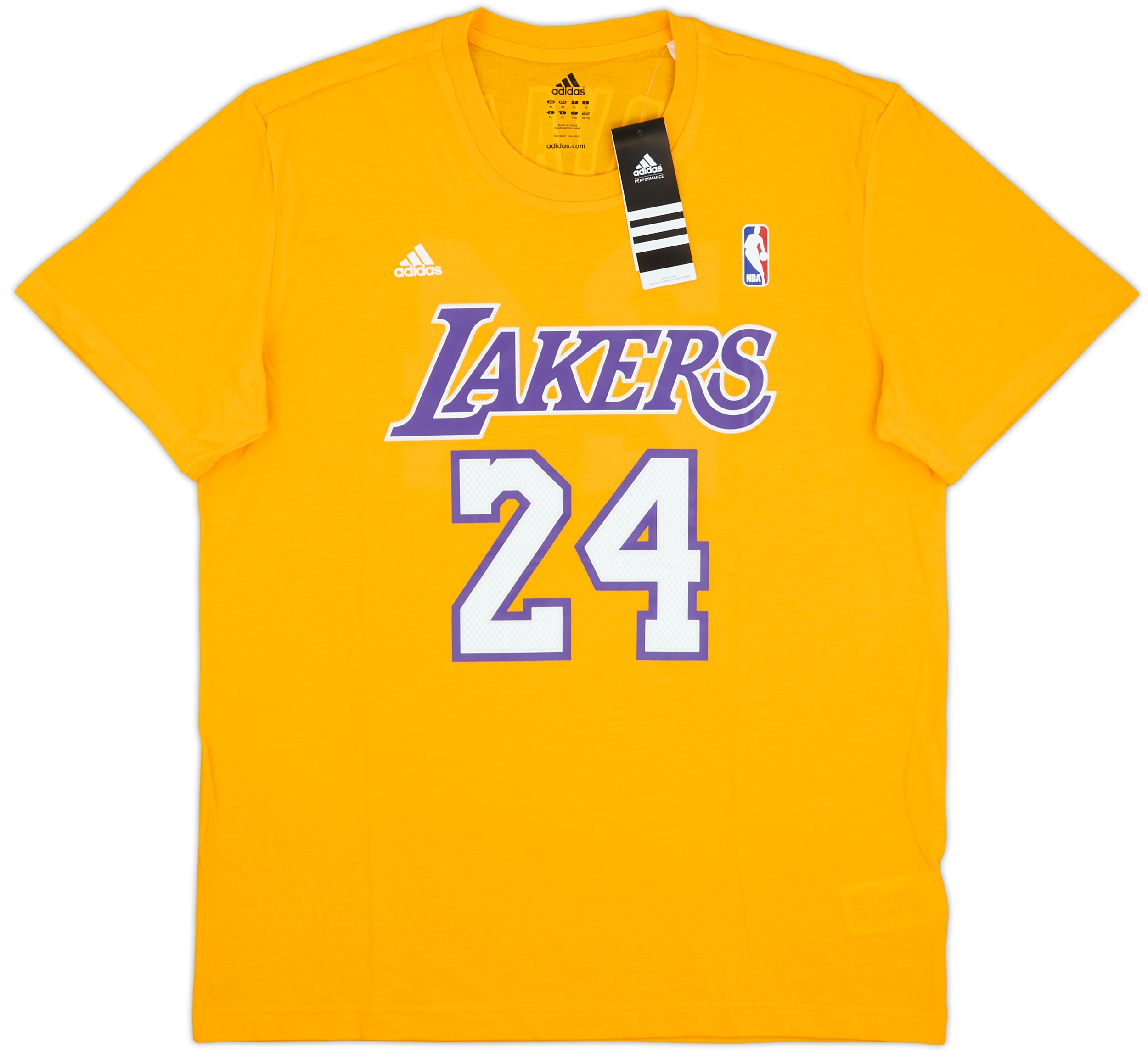 Kobe Bryant Los Angeles Lakers vintage adidas #8 size xl