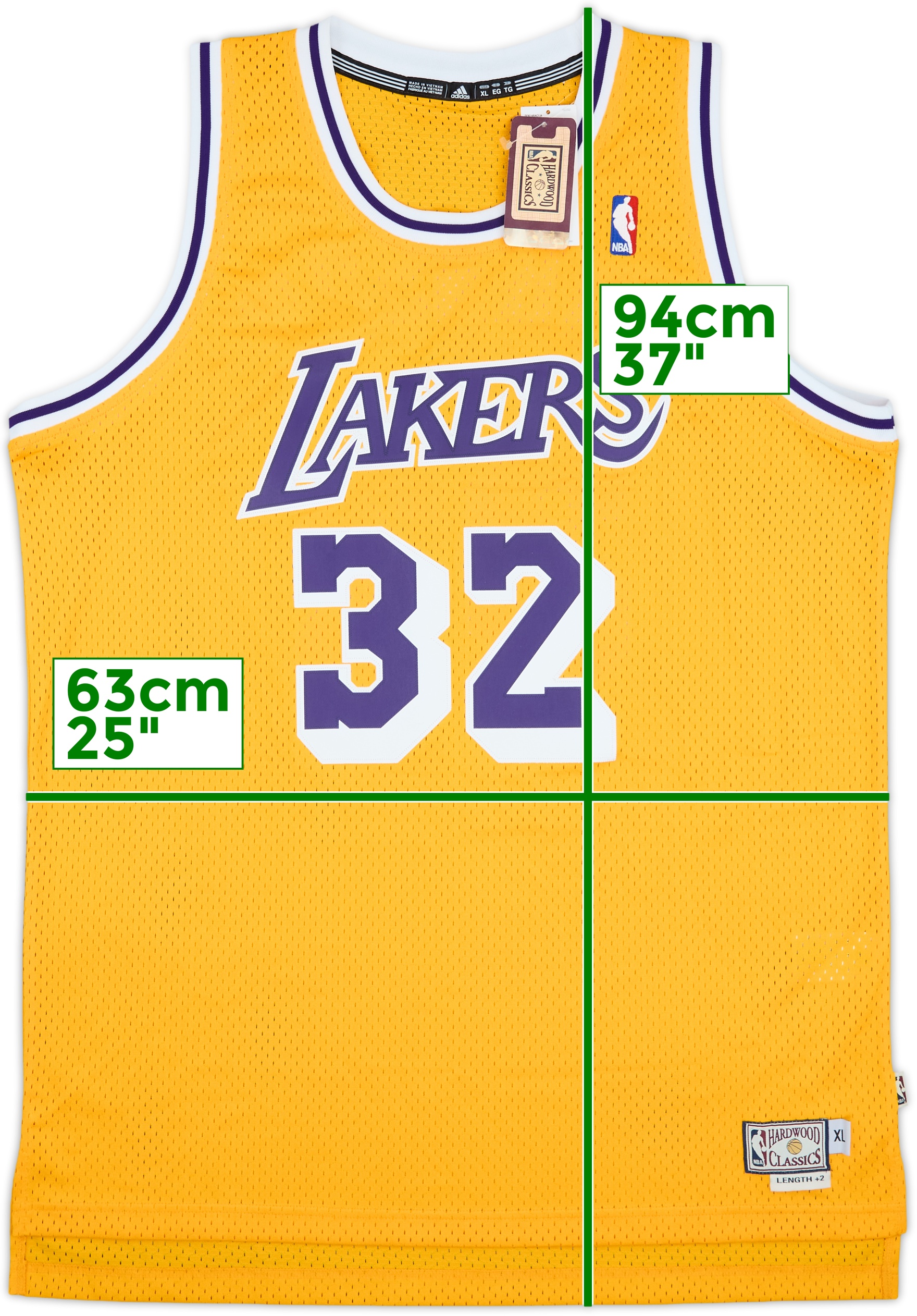 ウェア adidas LA Lakers Johnson #32 LA Lakers Men's Adidas 1979-1980 Magic Johnson #32 Swingman