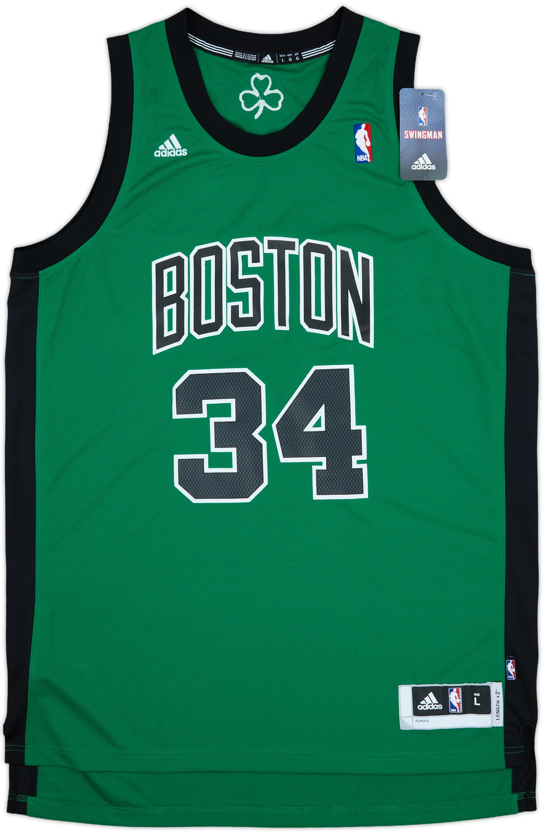 2010-13 Boston Celtics Pierce #34 adidas Swingman Alternate