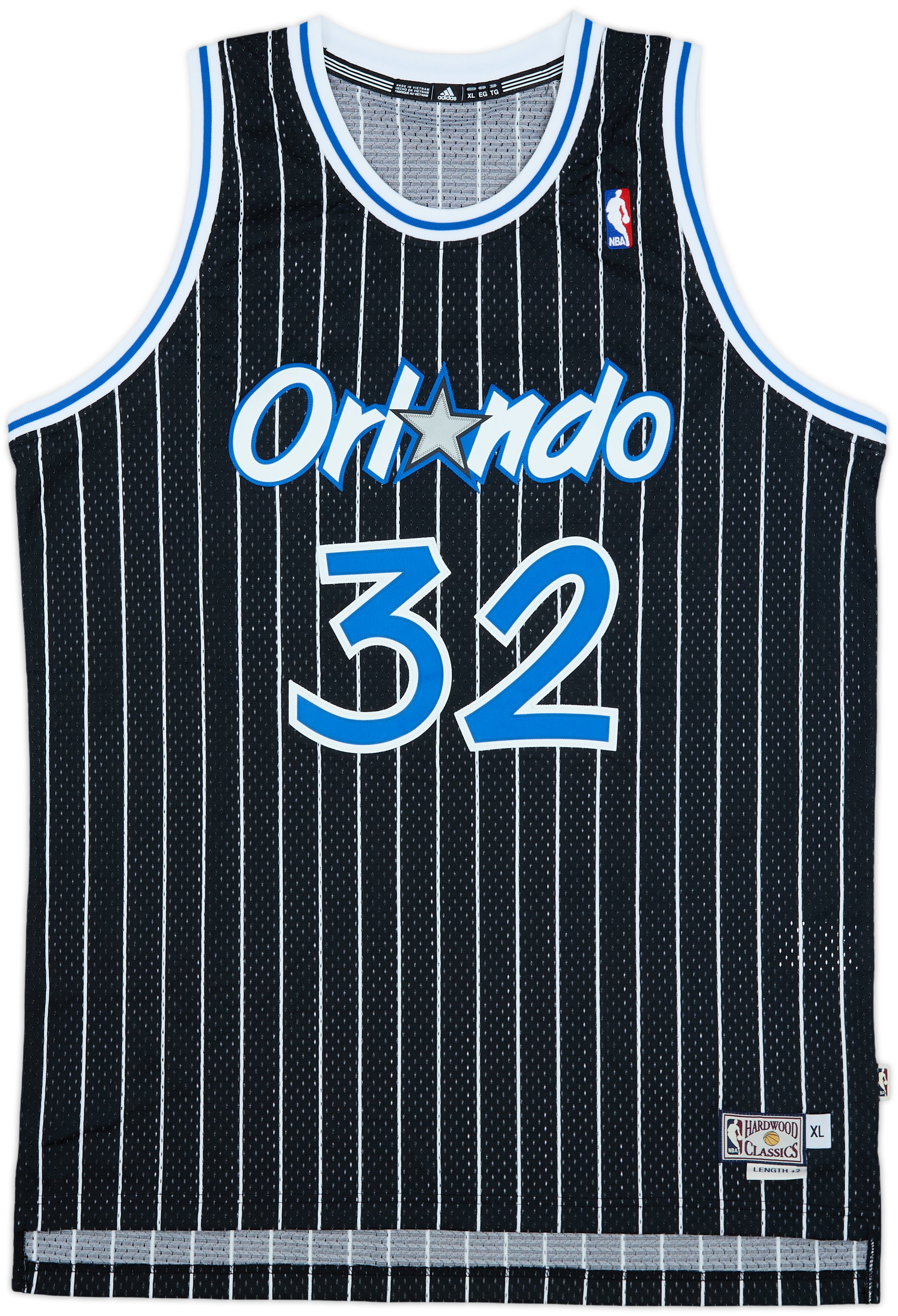1992-93 Orlando Magic O'Neal #32 adidas Hardwood Classics