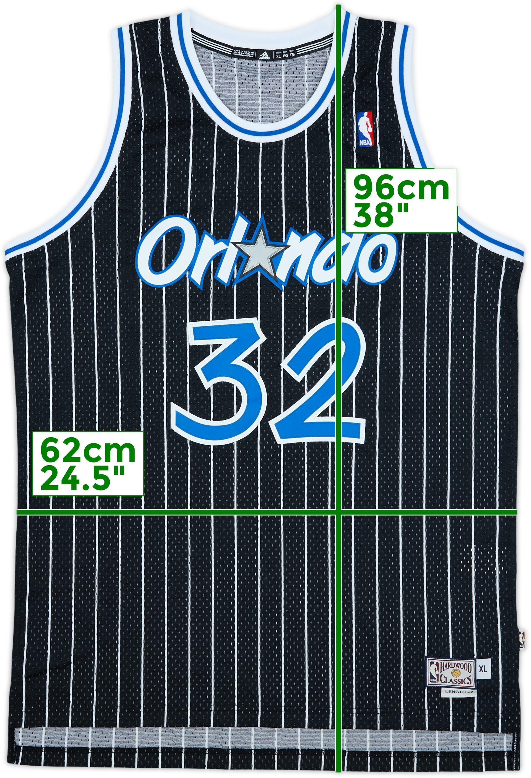 Nike Orlando Magic O'Neal 32 XLジャージ Authentic ORLANDO MAGIC SHAQ O'NEAL #32 NBA Jersey Nike Mens