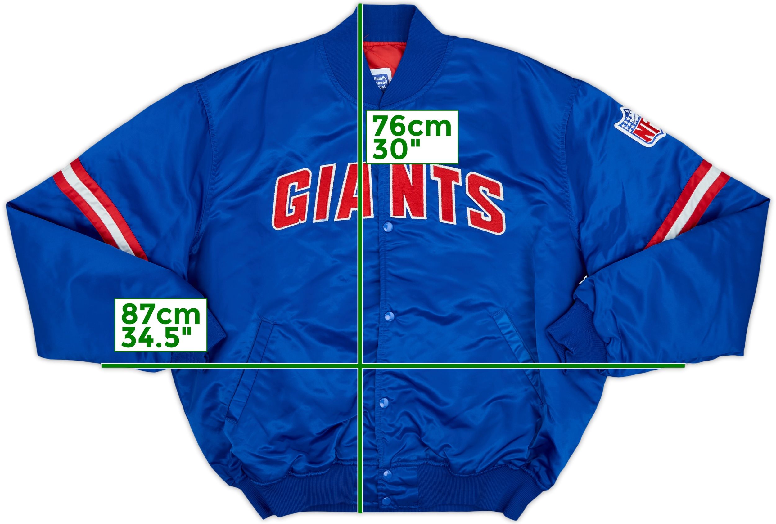Starter NFL Giants ジャケット Lサイズ NFL New York Giants Vintage Starter Jacket - LJB
