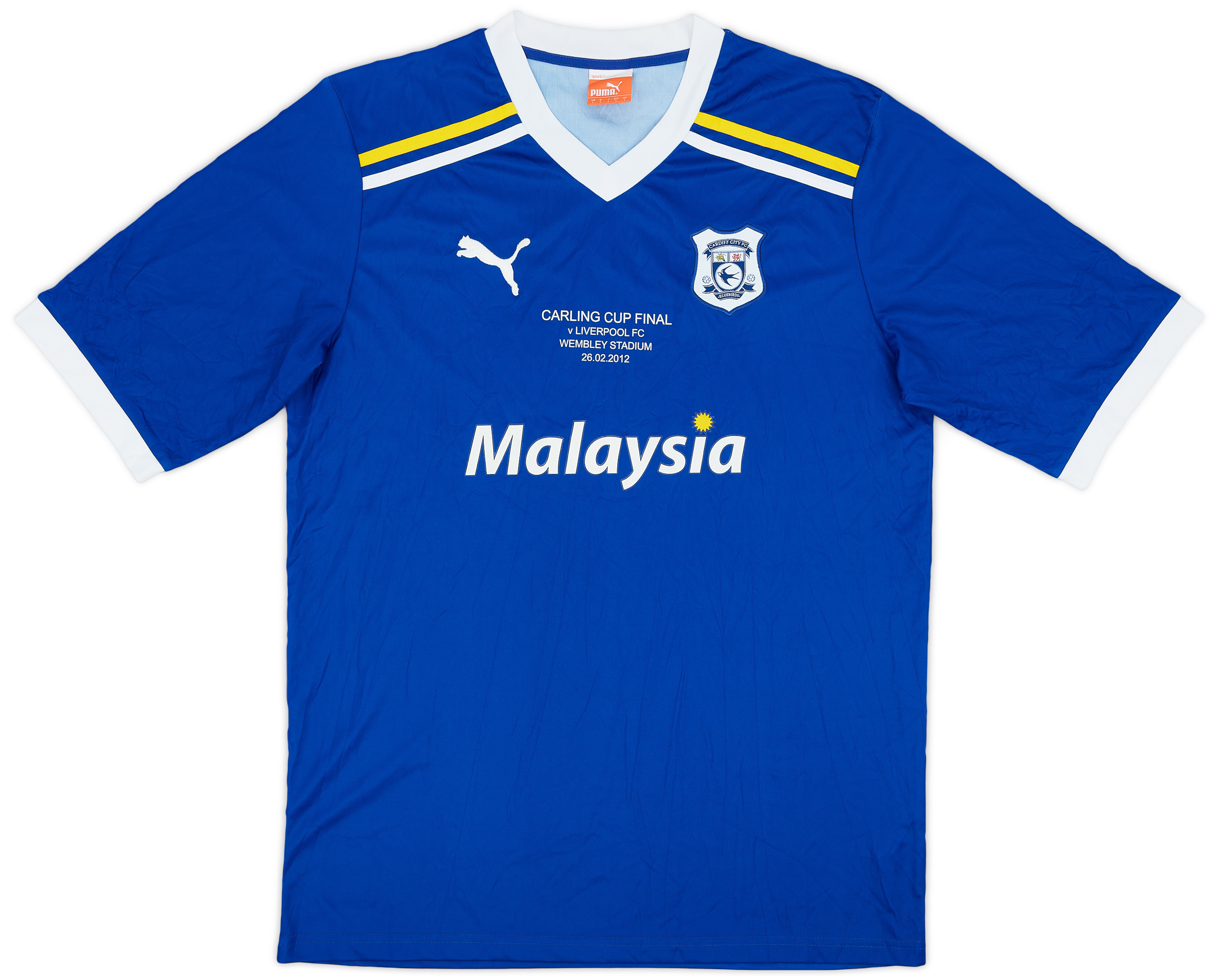 2011-12 Cardiff 'Carling Cup Final' Home Shirt - 9/10 - (S)