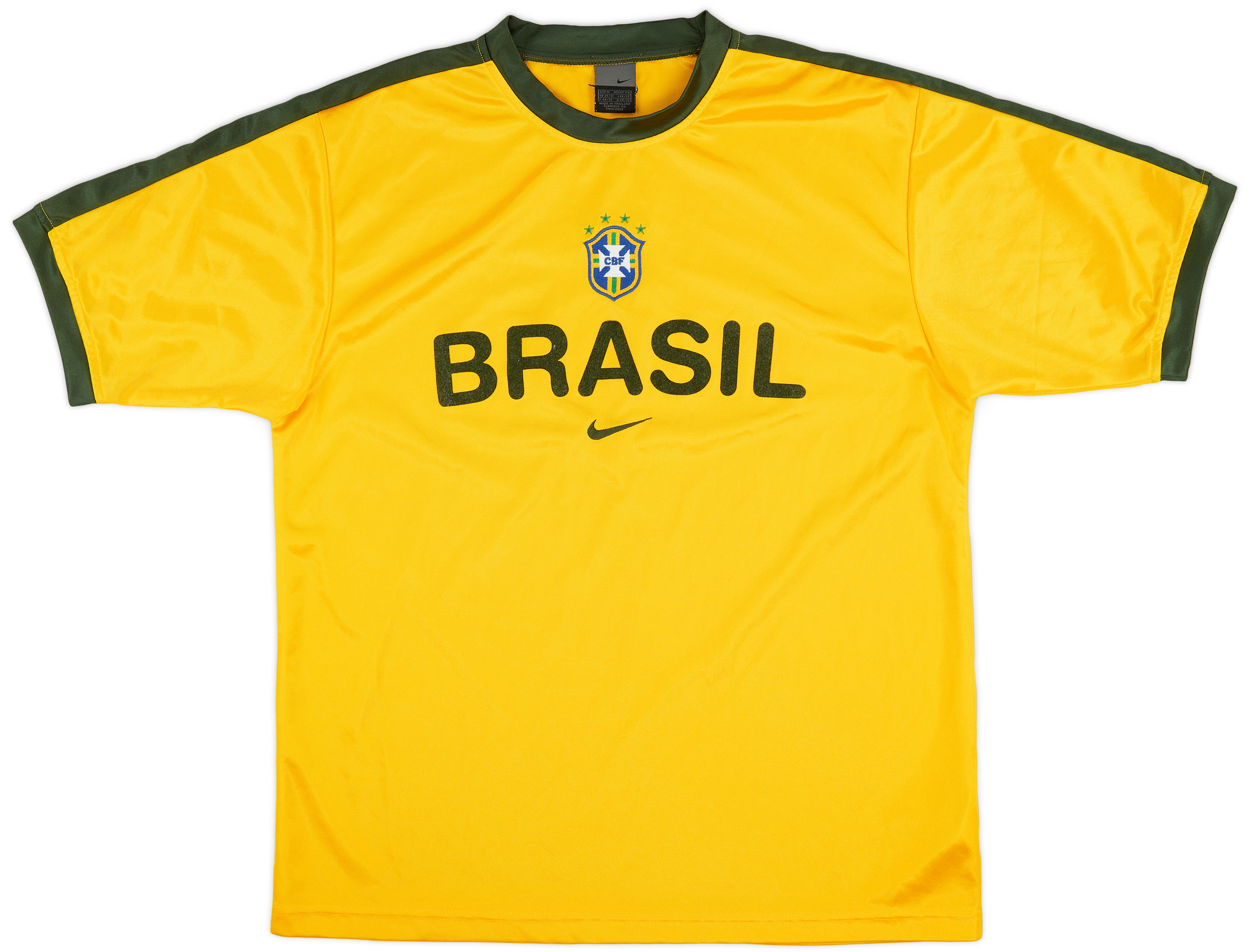 2002-03 Brazil Nike Training Shirt - 9/10 - (M)