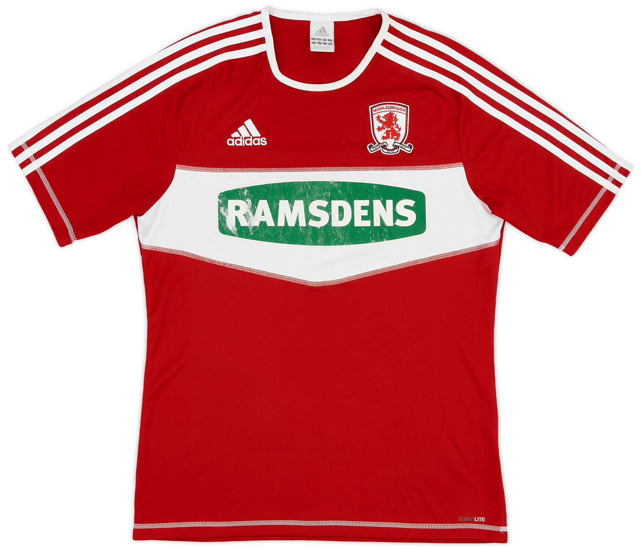 201213 Middlesbrough Home Shirt 6/10 (M)
