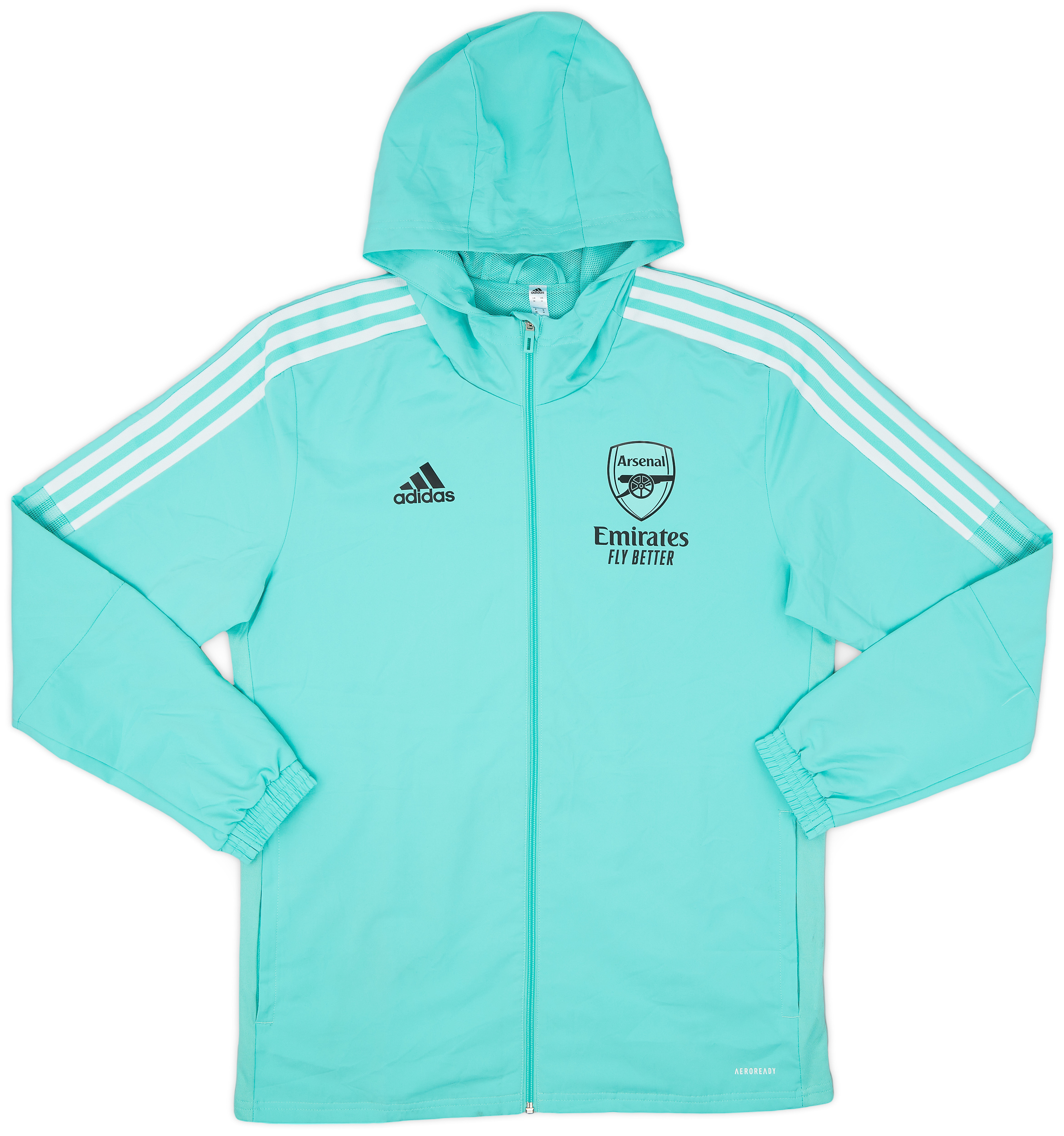 202122 Arsenal adidas Rain Jacket 10/10 (M)