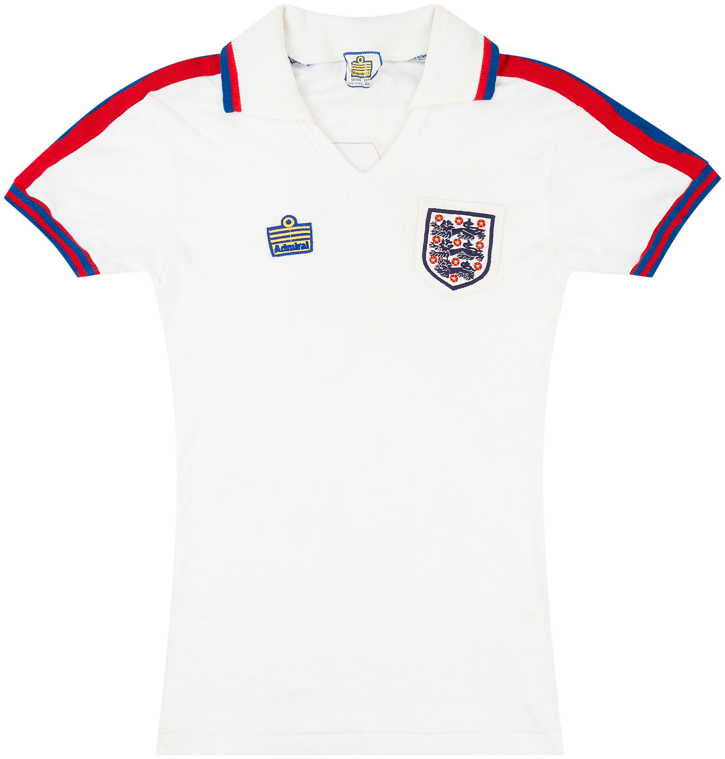 1978-80 England Match Issue Home Shirt #4 (Thompson) 1978-80 England Match Issue Home Shirt #4 (Thompson)