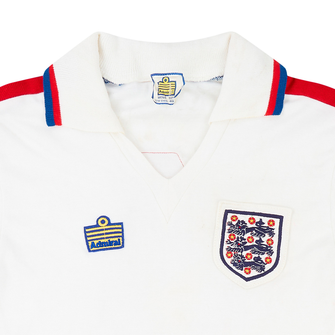 1978-80 England Match Issue Home Shirt #4 (Thompson)