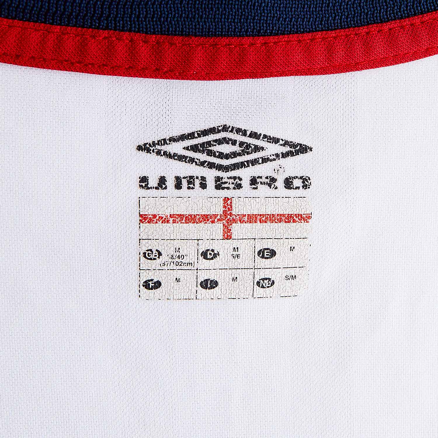 2001-03 England Home Shirt Scholes #8 - 8/10 2001-03 England Home Shirt Scholes #8 - 8/10