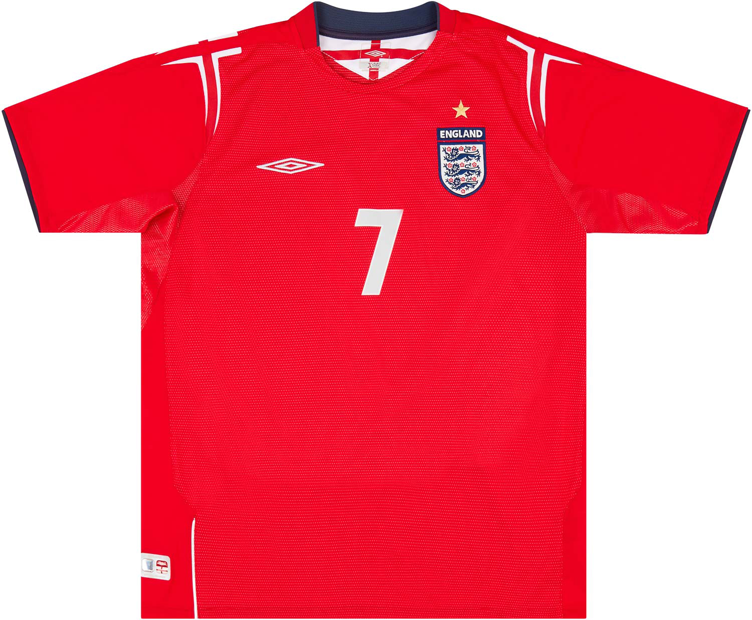 ウェア England Away 2004 #7 Beckham Longsleeve england-04-away-beckham-7.jpg