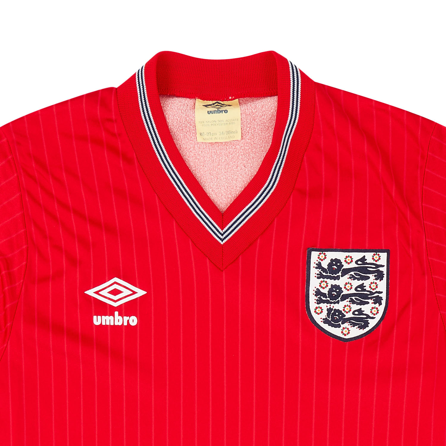 1984-87 England Away Shirt - 10/10 - S 1984-87 England Away Shirt - 10/10 - S