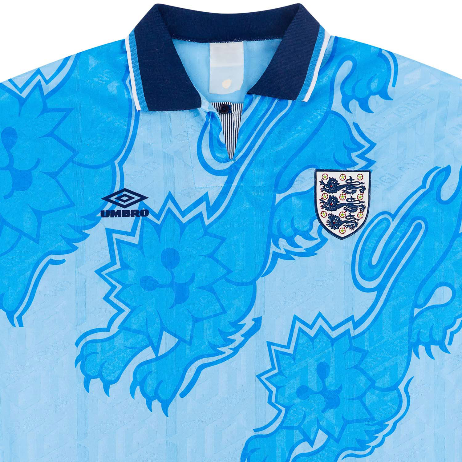 ENGLAND 1966 AWAY (2XL) WORLD CUP WINNERS RED RETRO SOCCER