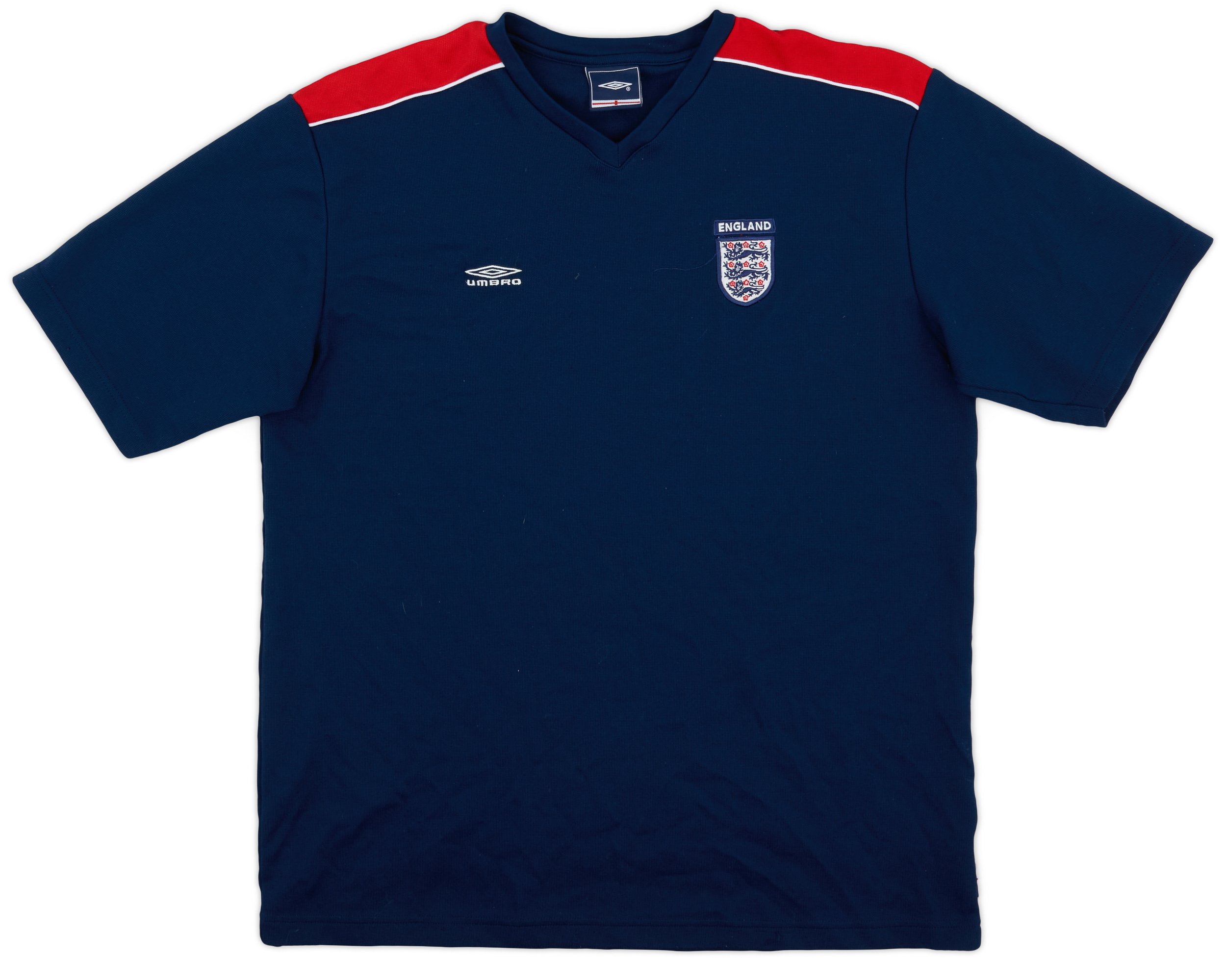 2002-04 England Umbro Training Shirt - 8/10 - (XL)