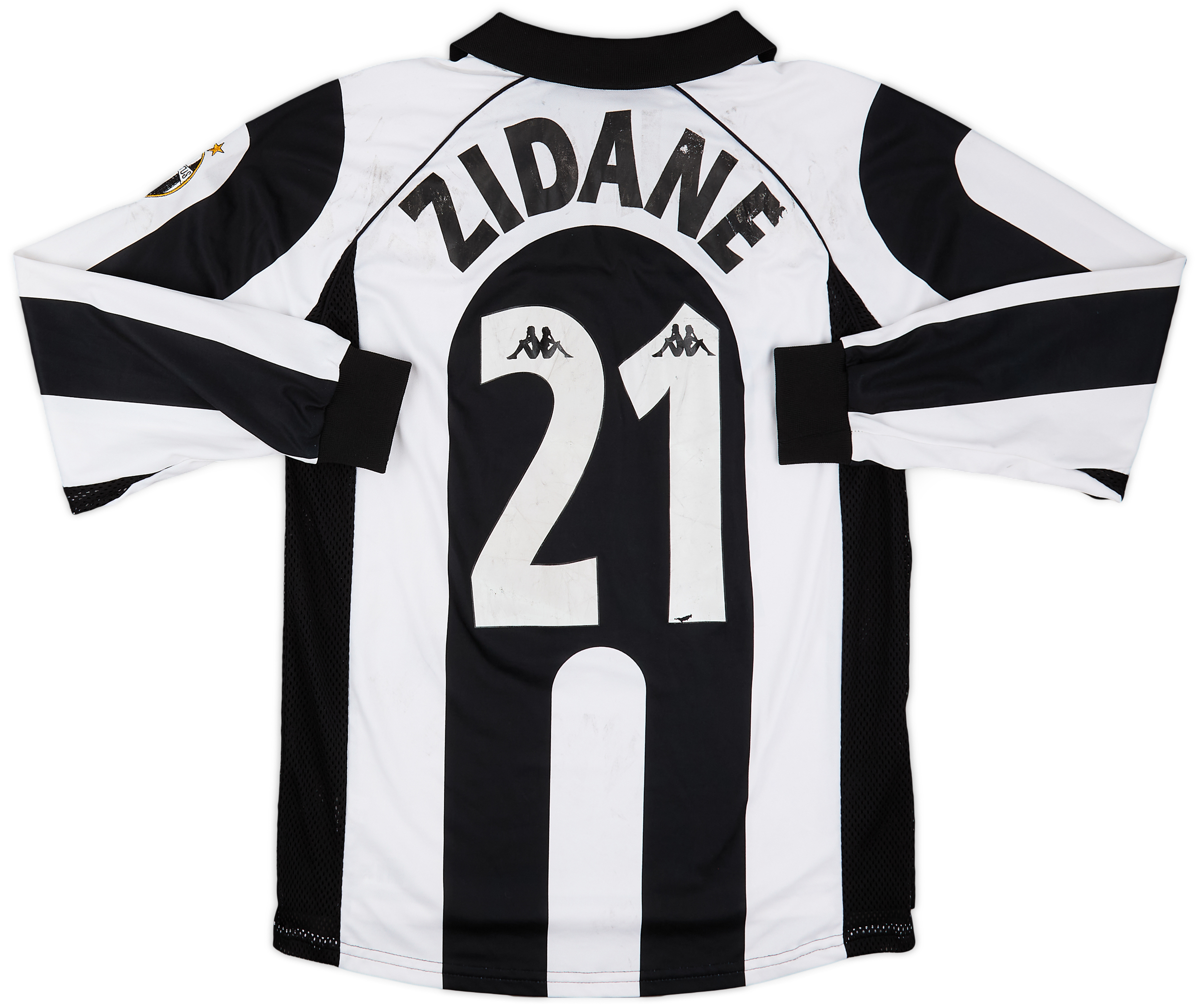 Juventus 1997 Polera De Fútbol Retro Rosa # 21 Zidane 10 Del Piero