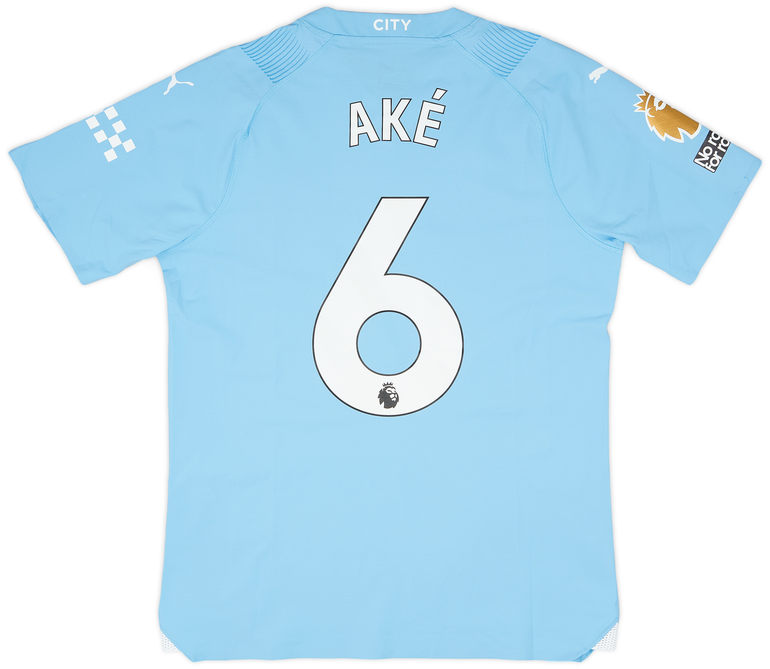 2023-24 Manchester City Match Issue Home Shirt Aké #6 2023-24 Manchester City Match Issue Home Shirt Aké #6