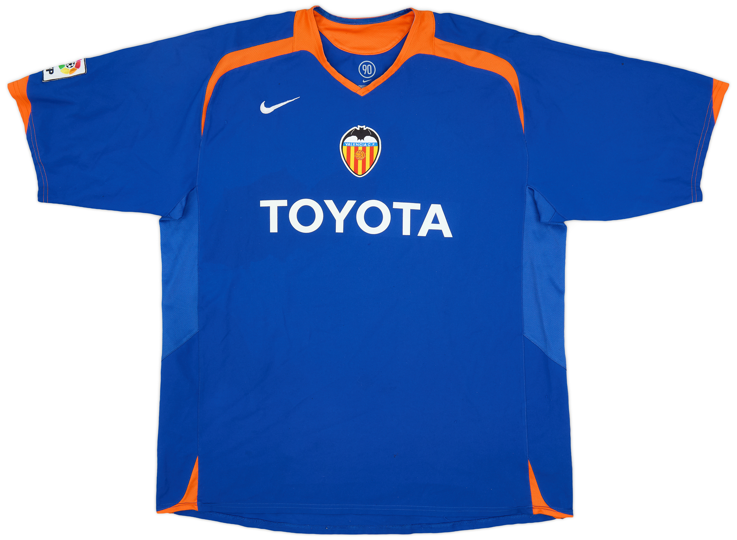 ウェア 10/11 Valencia CF Away Jersey 2010-11 Valencia Away Shirt - 6/10 - (XL)