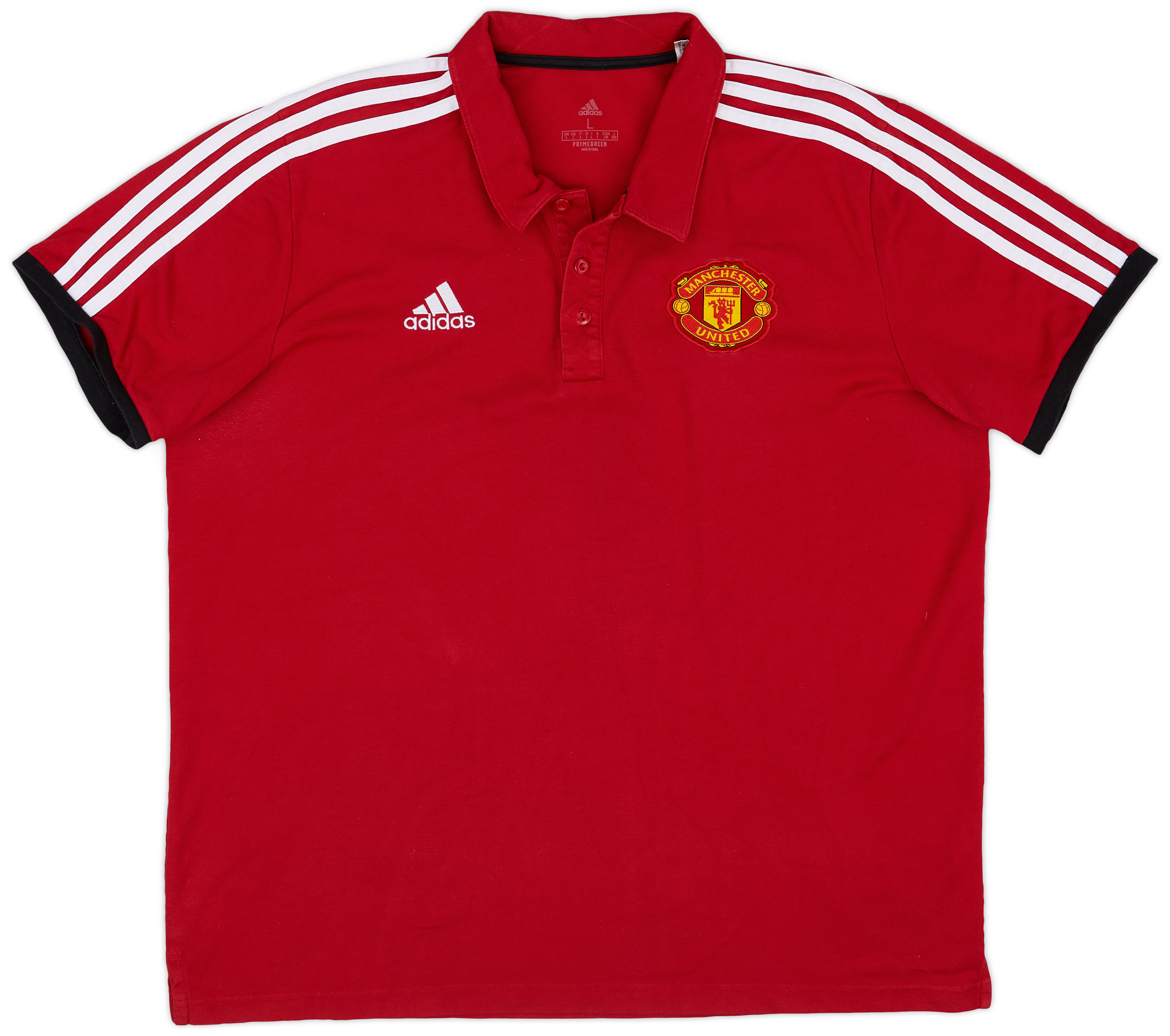 ウェア Manchester United Official Polo Shirt L 2021-22 Manchester United adidas Polo Shirt - 9/10 - (L)