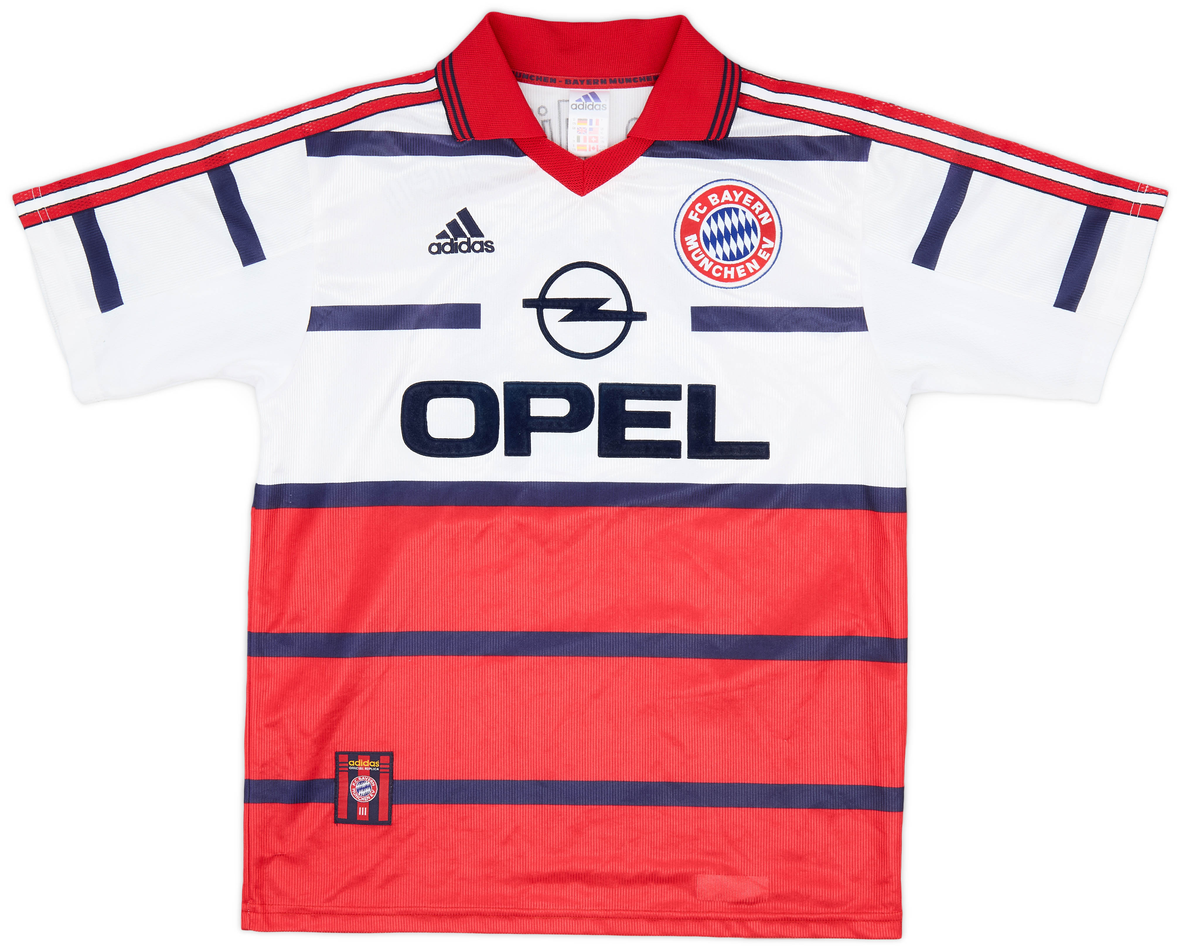 FC Bayern München   98-00 AWAY Matthäus 1998-00 Bayern Munich Away Shirt Matthaus #10 - 8/10 - (XL.Boys)