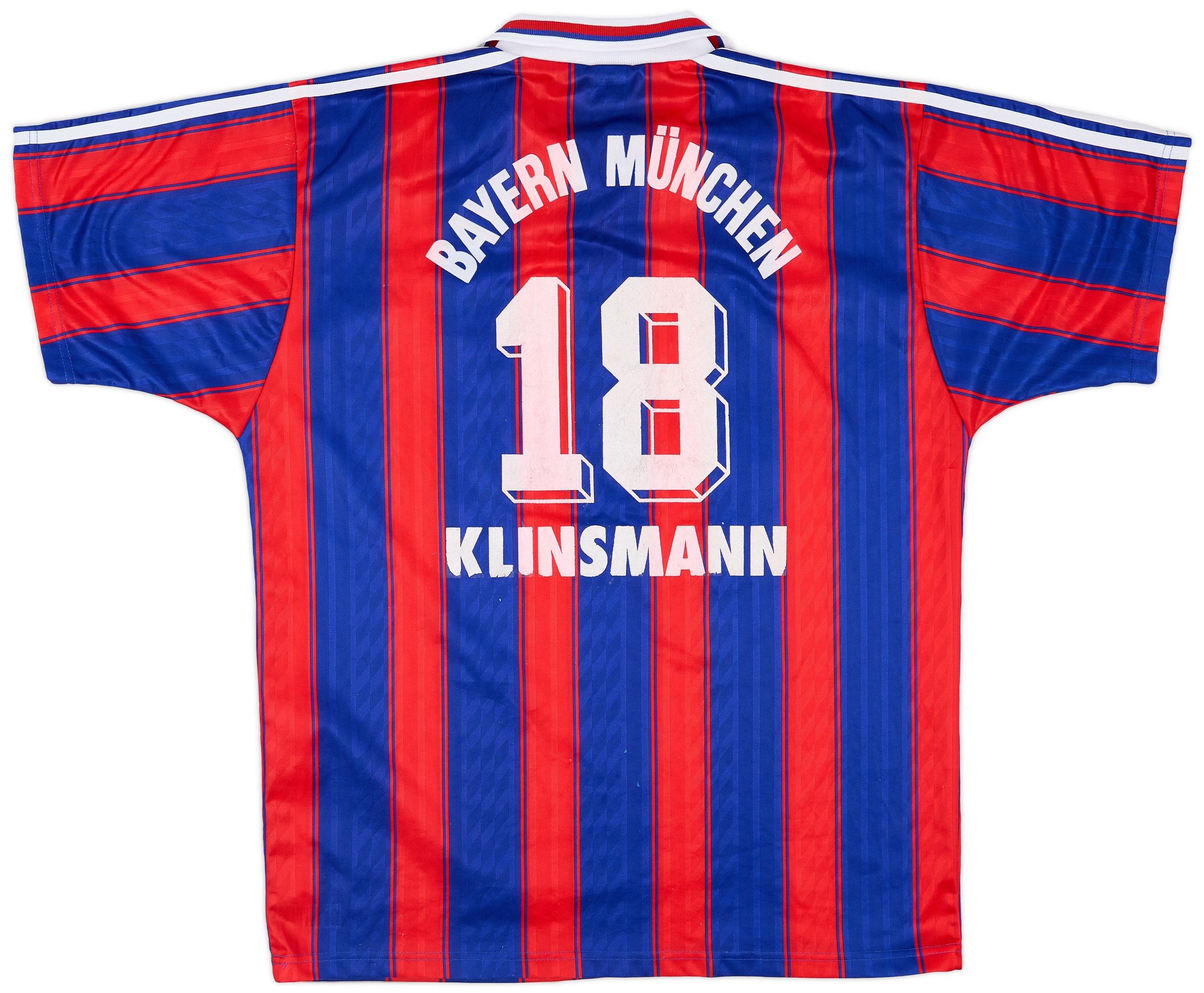 Maillot Domicile Bayern Munich 1995-1997 #18 Klinsmann - Taille M Adulte - Bon état