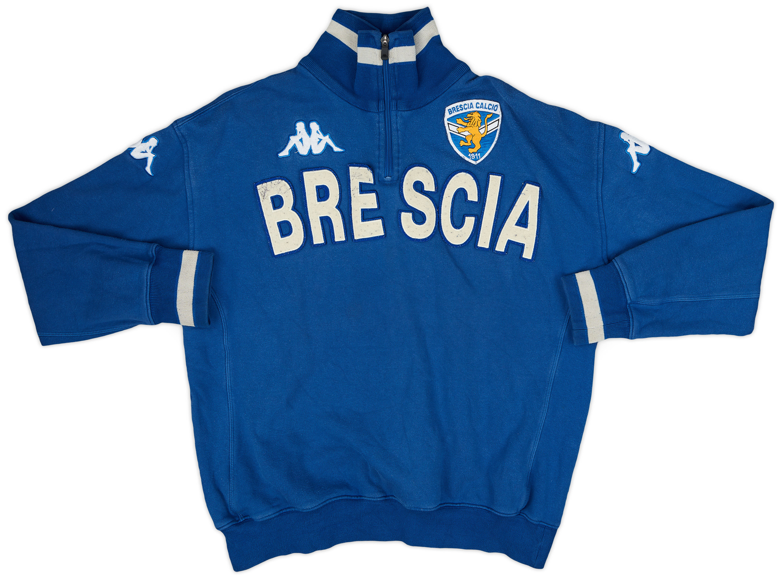 200910 Brescia Kappa 1/4 Zip Sweat Top 6/10 (XXL)